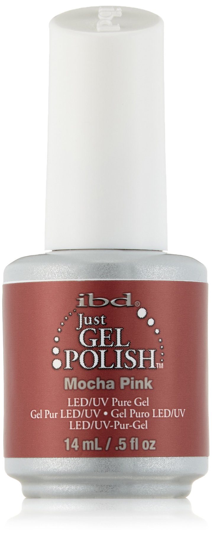 IBD Just Gel Nail Polish, Mocha Pink, 0.5 Fluid Ounce