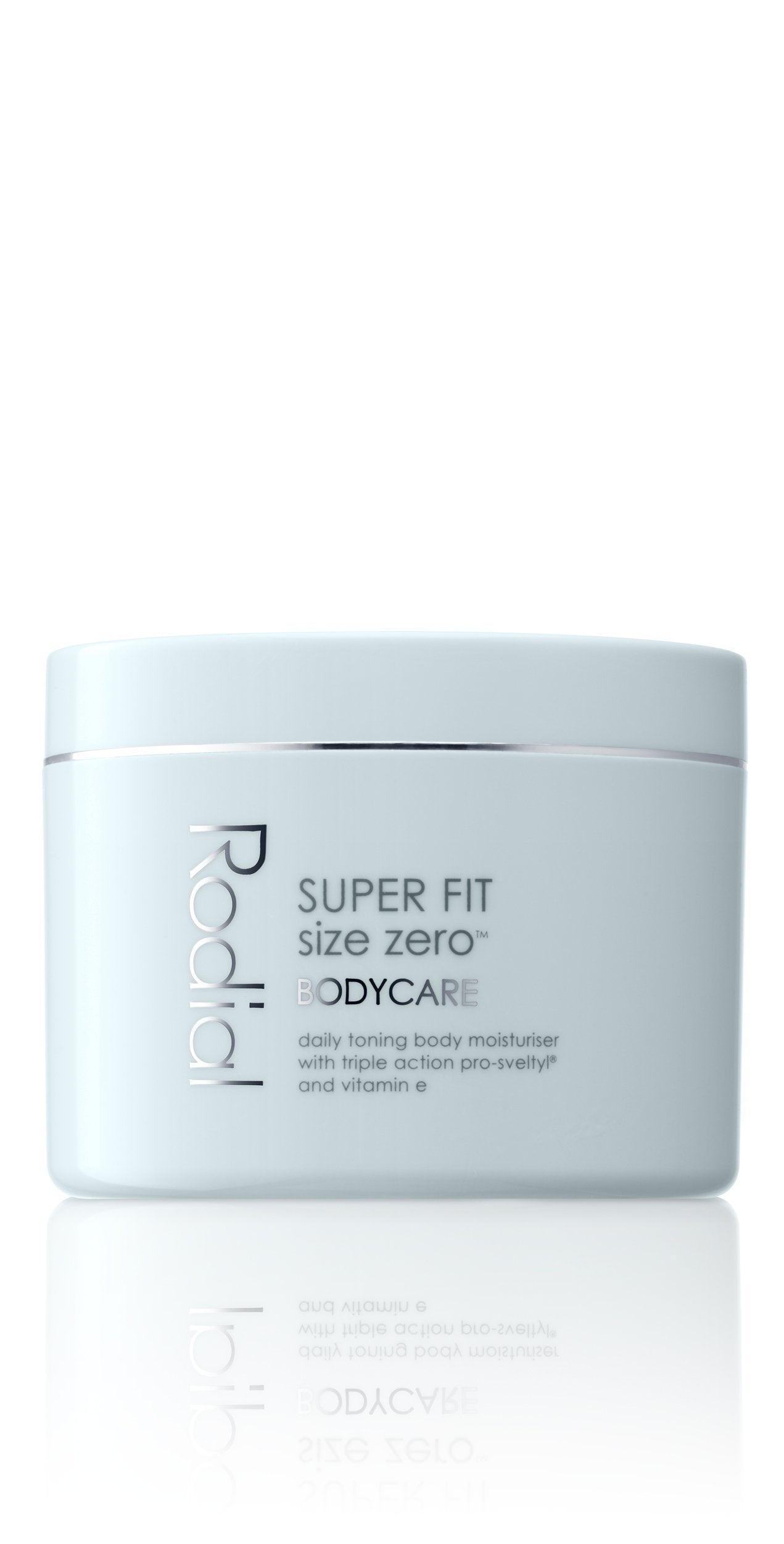 Rodial Super-Fit Size Zero Cream, 10.1 fl. oz. - Refining and Toning Body Moisturiser - Lotus Flower Extract to Firm - Easily Ab