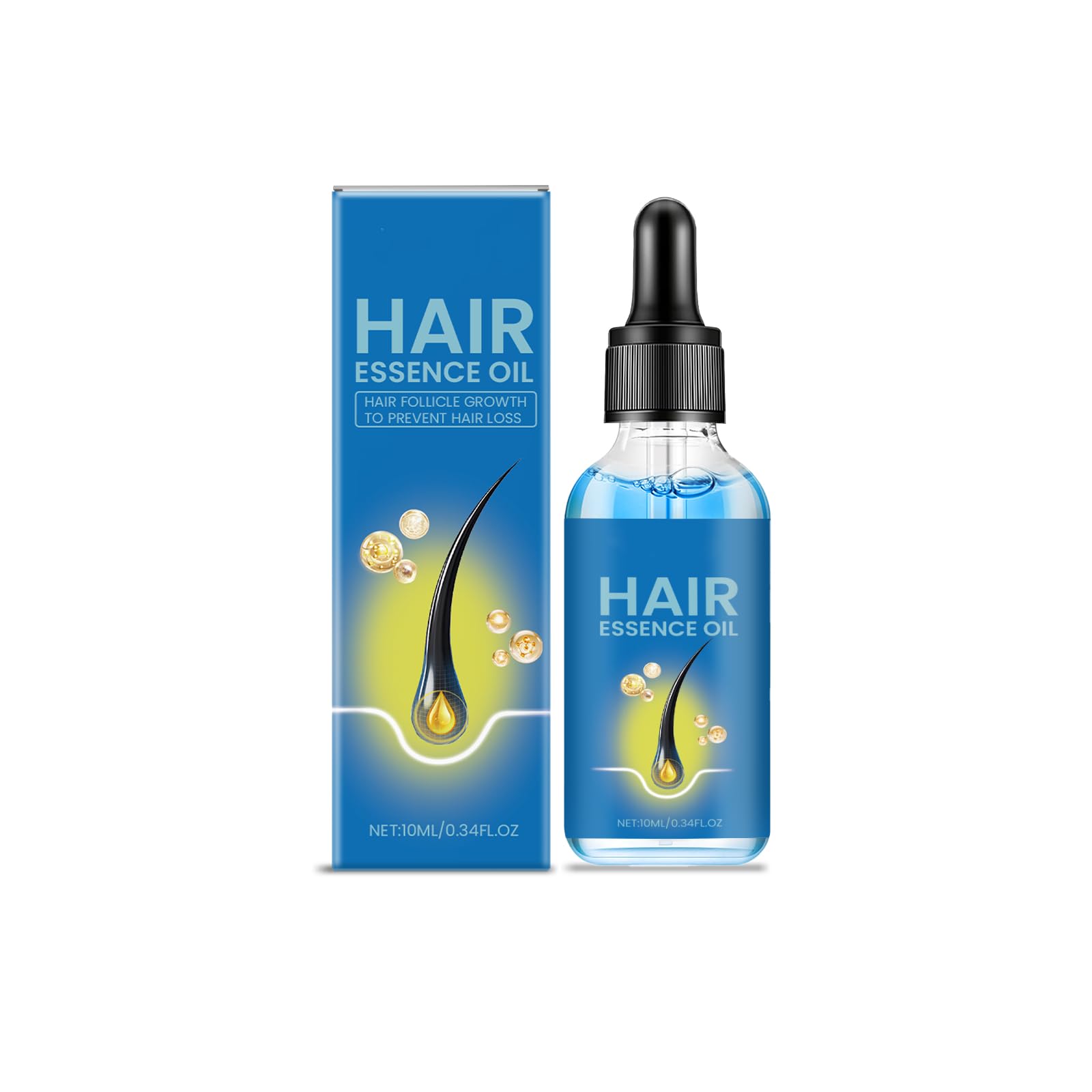 Viareline Hair Essence Oil Serum for Hair Growth and Loss, 10ml
