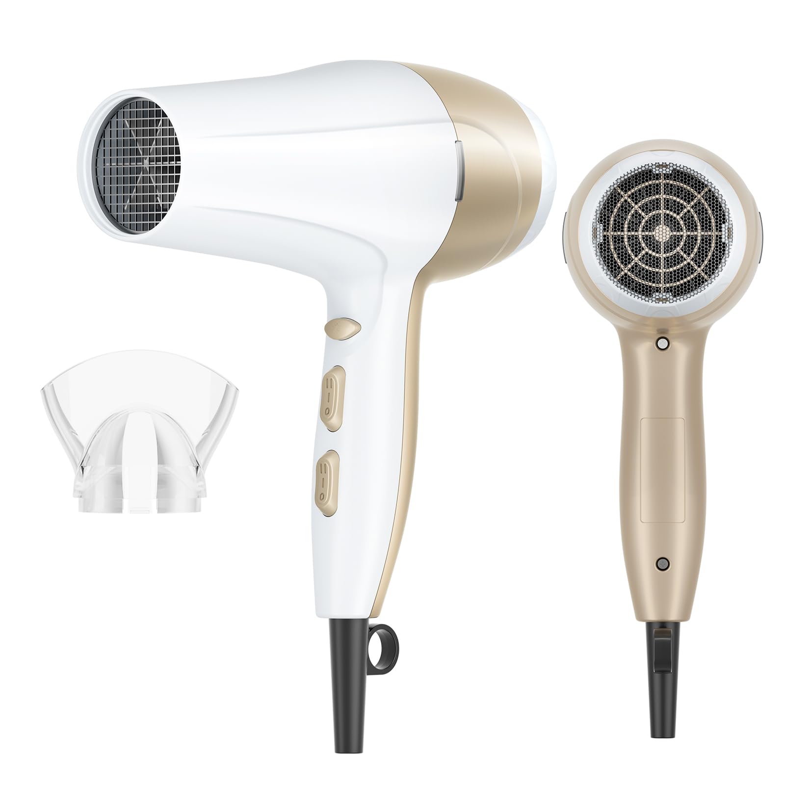 CONFU Hair Dryer, Blow Dryer with Ionic Conditioning,Lightweight Hair Dryer for Home and Travel, Durable 1875W High Power Hair D
