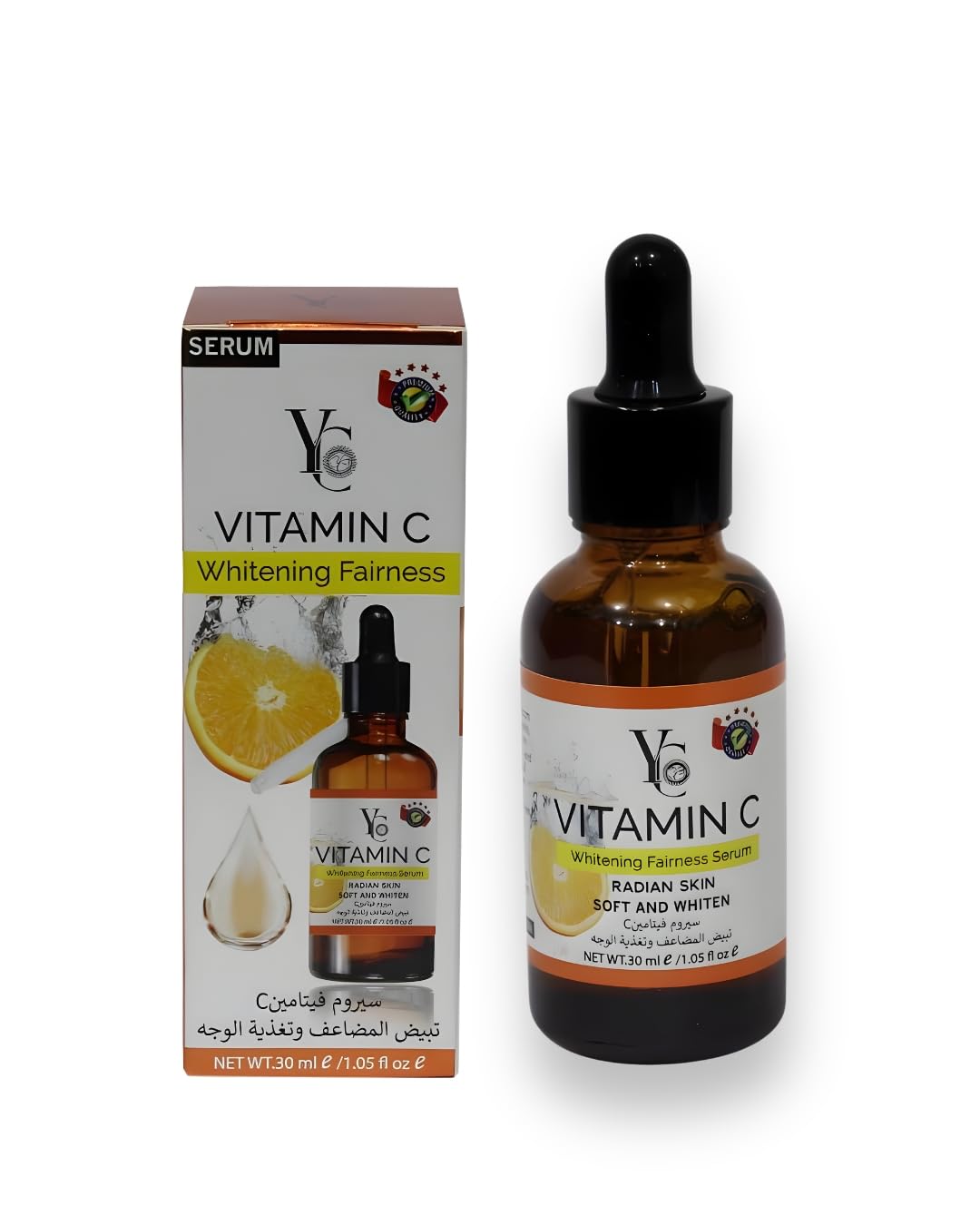 Vitamin C Face Serum For Brightening & Glowing Skin | Reduces Dullness & Uneven Tone | Lightweight Hydrating Formula | 30Ml