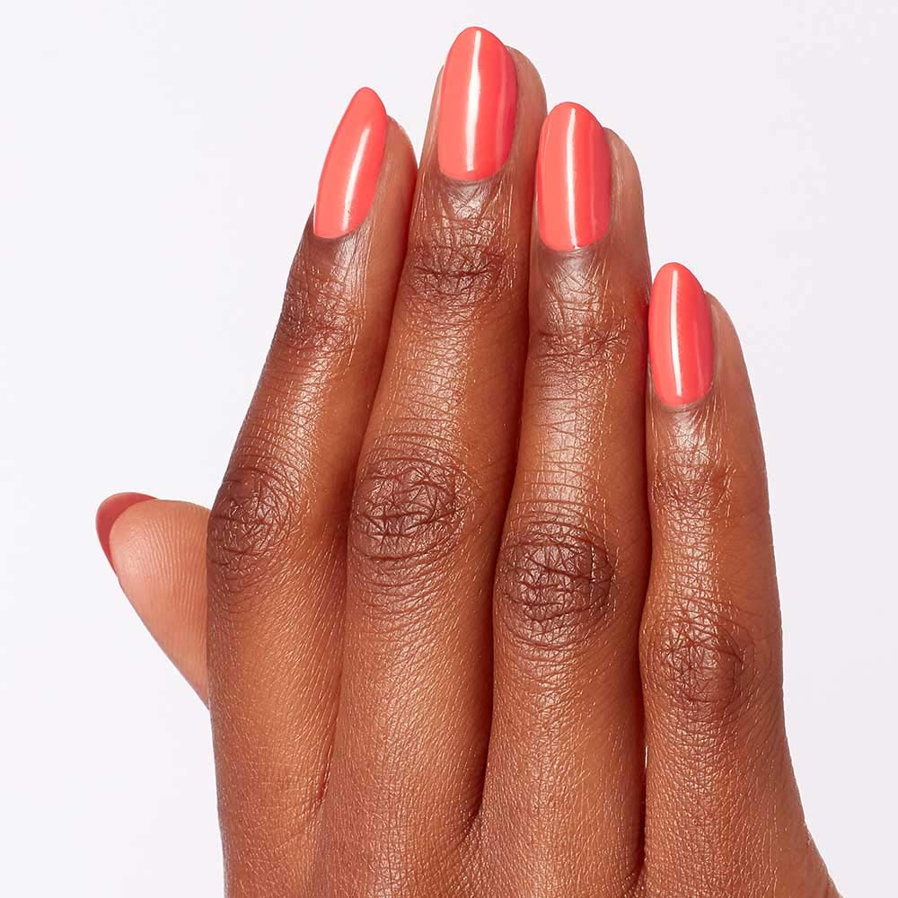 Opi Gelcolor, Tempura-Ture Is Rising, Orange Gel Nail Polish, Tokyo Collection, 05 Fl Oz