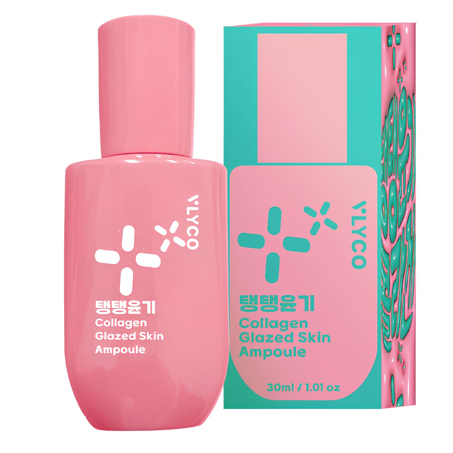 VLYCO Collagen Glazed Skin Ampoule Serum 1.01 fl.oz (30ml) Korea Beauty Cosmetic