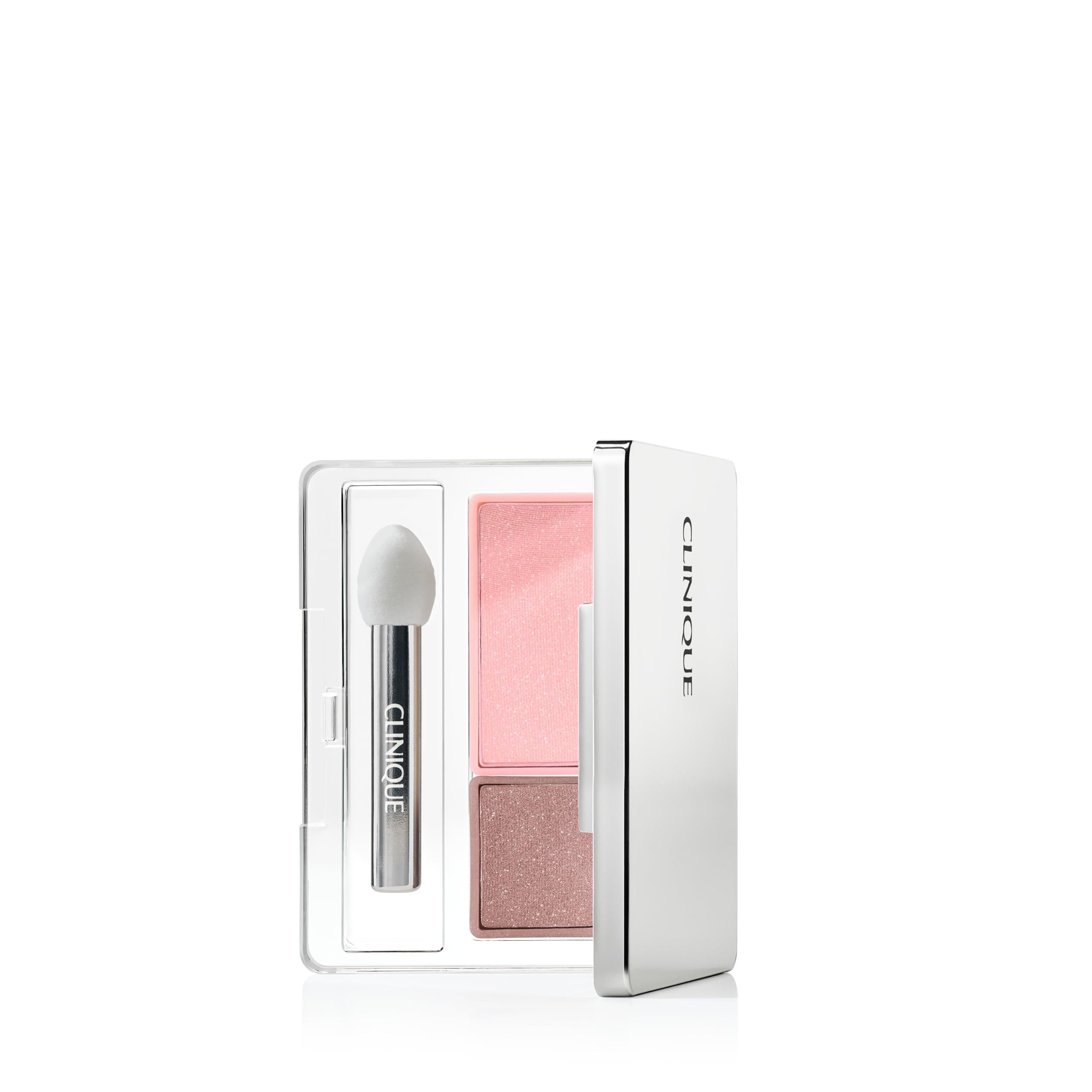Clinique All About Shadow Duo Eye Shadow Makeup | Safe For Sensitive Eyes | Buildable + Long-Wearing Color | Smooth, Easy Applic