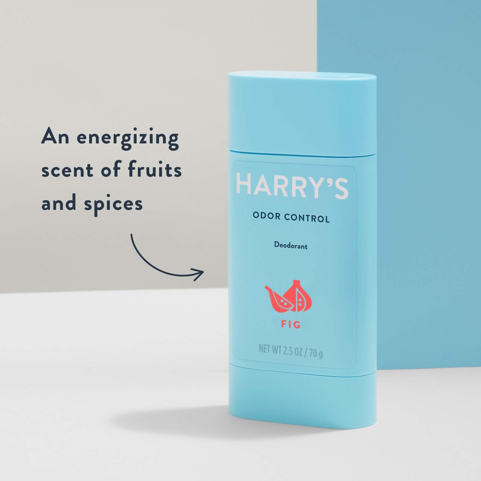 Harry's Men's Deodorant - Odor Control Deodorant - Aluminum-Free - Fig, 2.5 Oz, 3 count (Pack of 1)