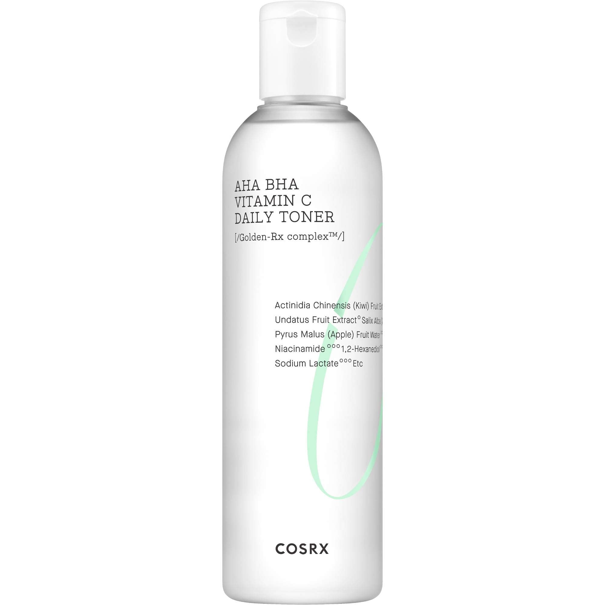 Cosrx Abc Daily Toner, Korean Toner For Day & Night With Aha, Bha, & Vitamin C, Refreshing Exfoliating Toner For Clean Radiant S
