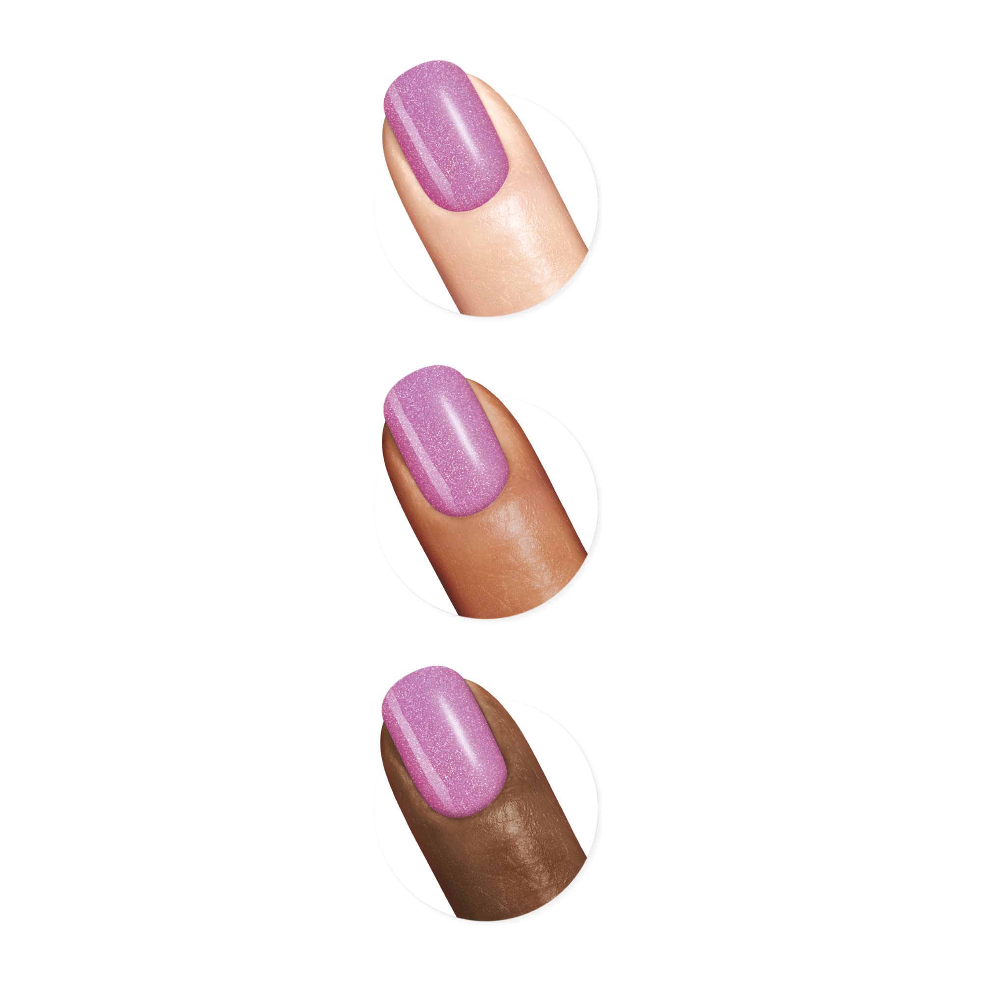 Sally Hansen Miracle Gel, Quartz And Kisses, Long Lasting, Gel-Like Formula, No Uv Lamp Needed, Pink Nail Polish