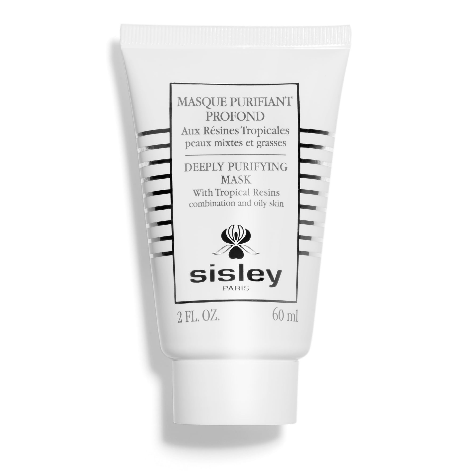 Sisley Paris Deeply Purifying Mask With Tropical Resins - 60 mL - Cream Face Mask for Combination to Oily Skin - Targets Imperfe