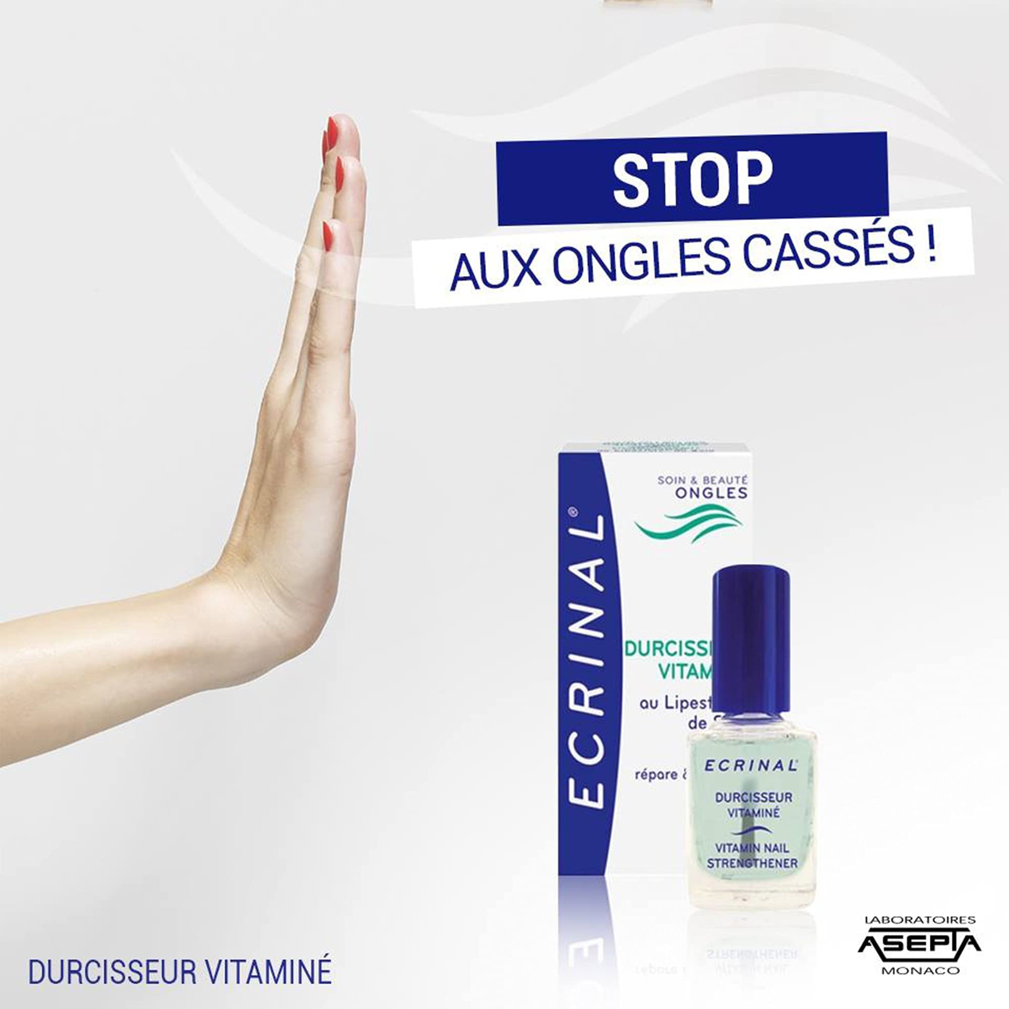 Ecrinal Vitamin-Enriched Strengthener for Nails 10 ml