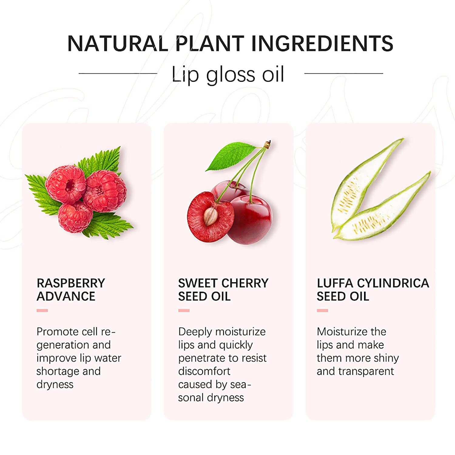 2-In-1 Lip Oil & Balm, Tinted, Hydrating & Non-Sticky, Repairs Lip Lines (Rosewood / Cherry)