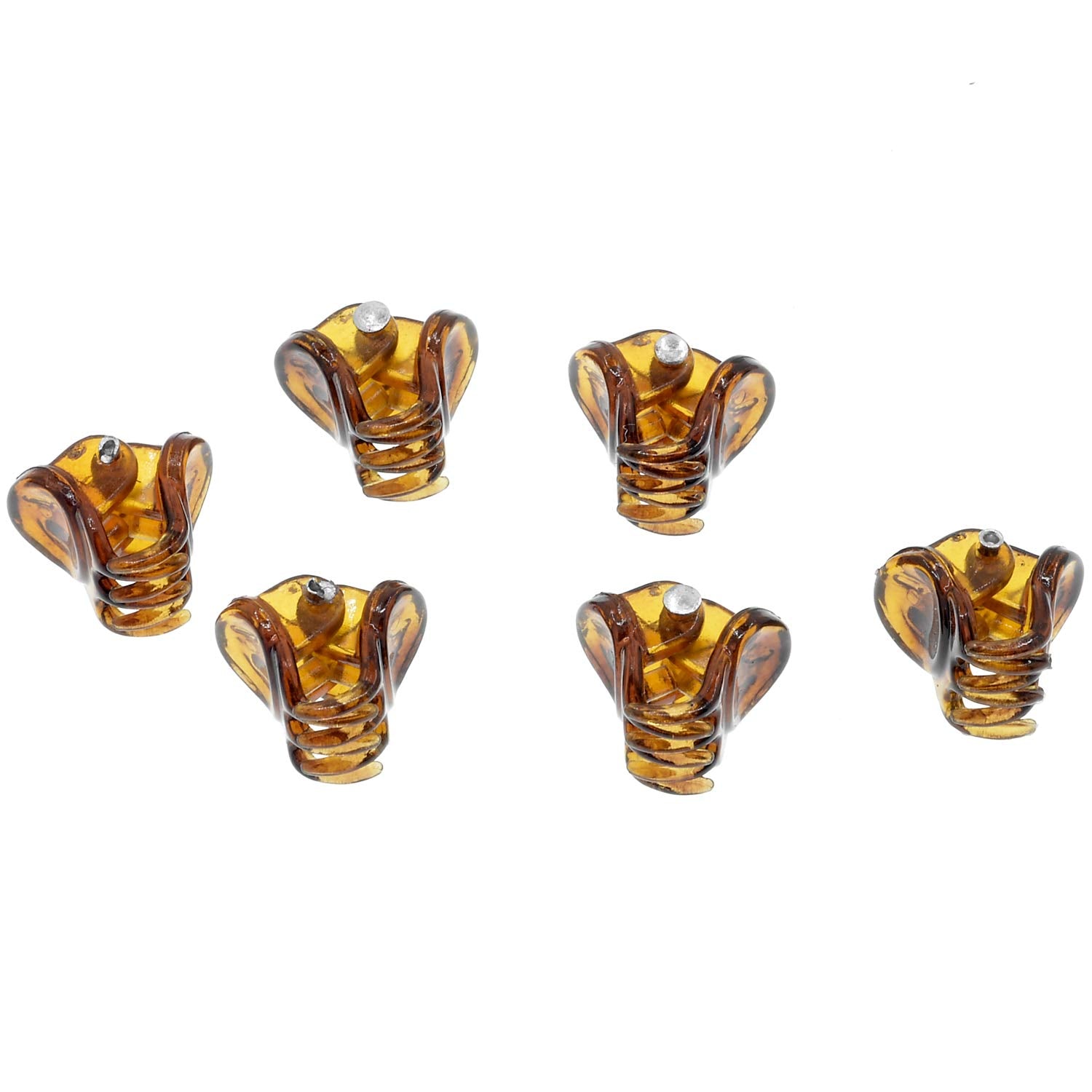 Camila Paris Ad115/6 French Hair Clip For Women, Set Of 6 Extra Small Girls Hair Claw Clips Jaw Fashion Durable Styling Hair Acc