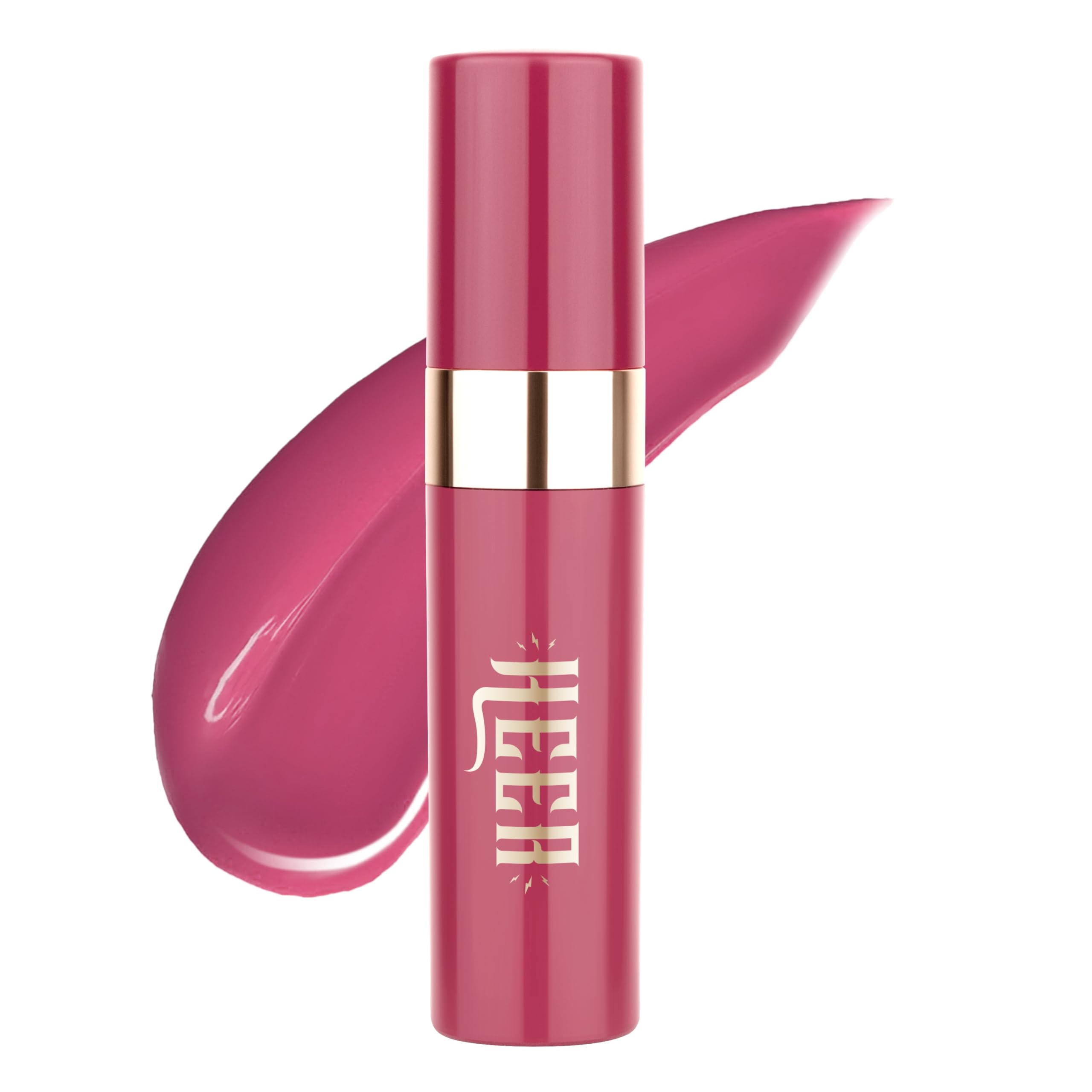 Mars Cinemagic TransferProof Lip Gloss (2.4Ml) (04Heer) | Intense HighShine Color | Upto 12 Hr LongLasting | SmudgeProof | 