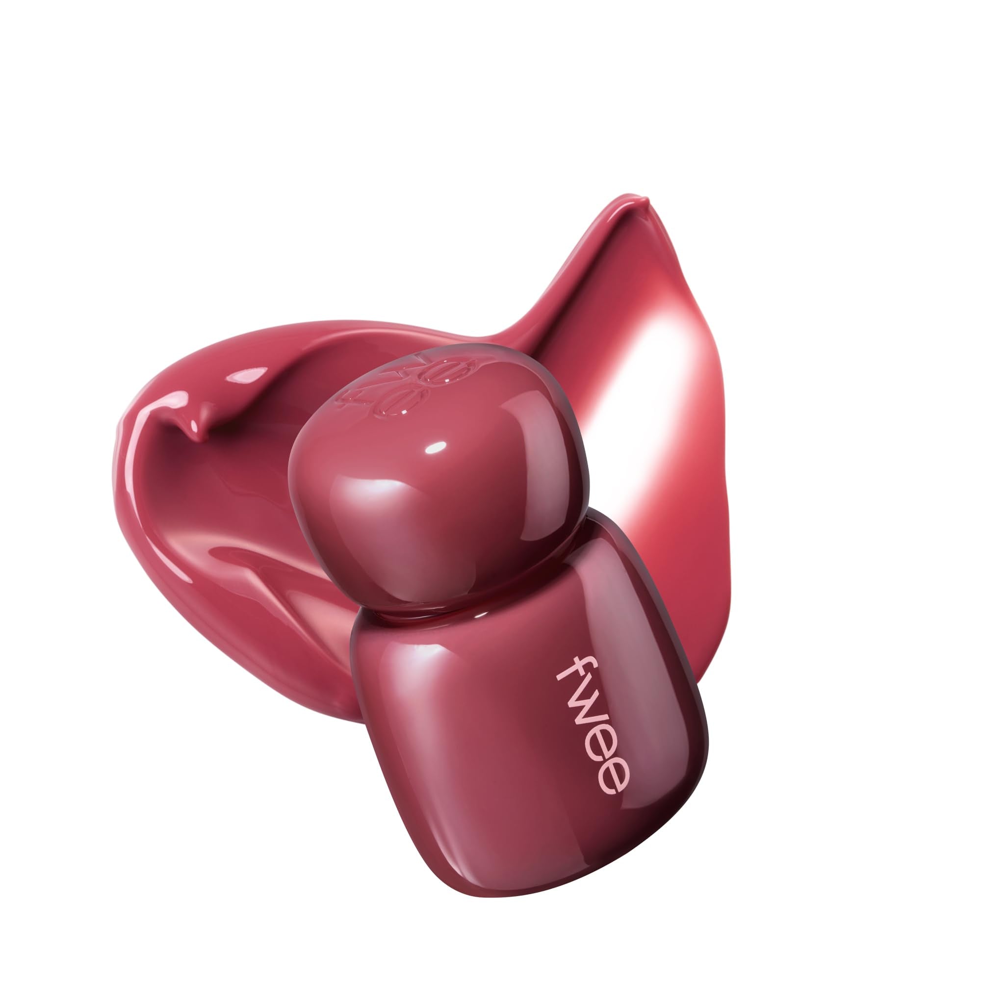 fwee Rose Obsession Stay-Fit Lip Tint GN02 FRESH ROSE | Rosy Vibes Colors, Layerable, No-transfer | Glow Lip Tint, Portable Size