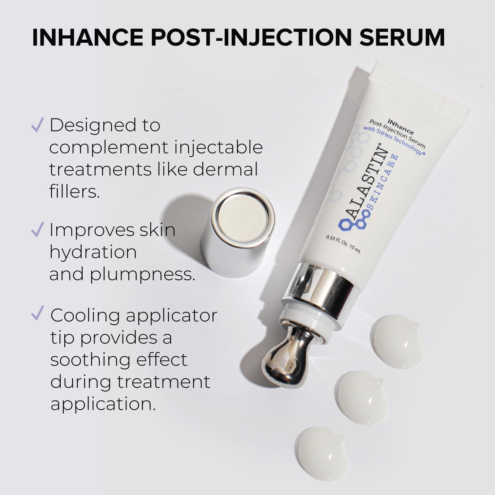 ALASTIN Skincare INhance Post-Injection Hydrating Face Serum (0.33 oz) | Skin Moisturizer to Complement Injectable Treatments Re