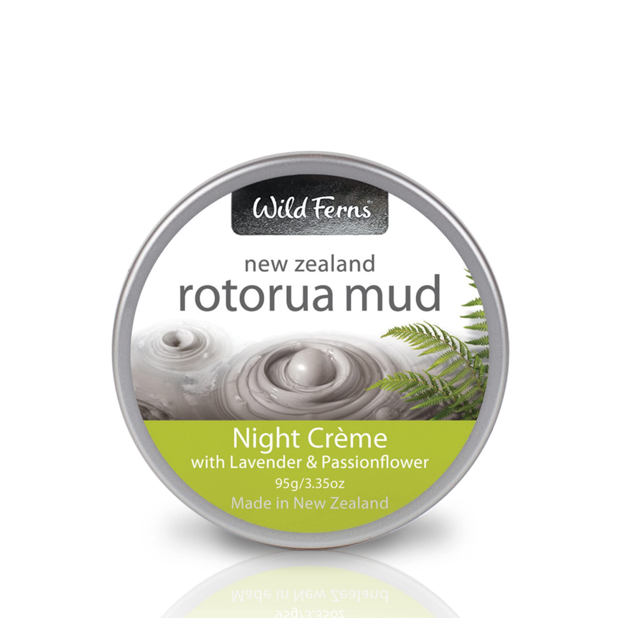 Wild Ferns Rotorua Mud Night Crame With Lavender & Passionflower, 95 Grams