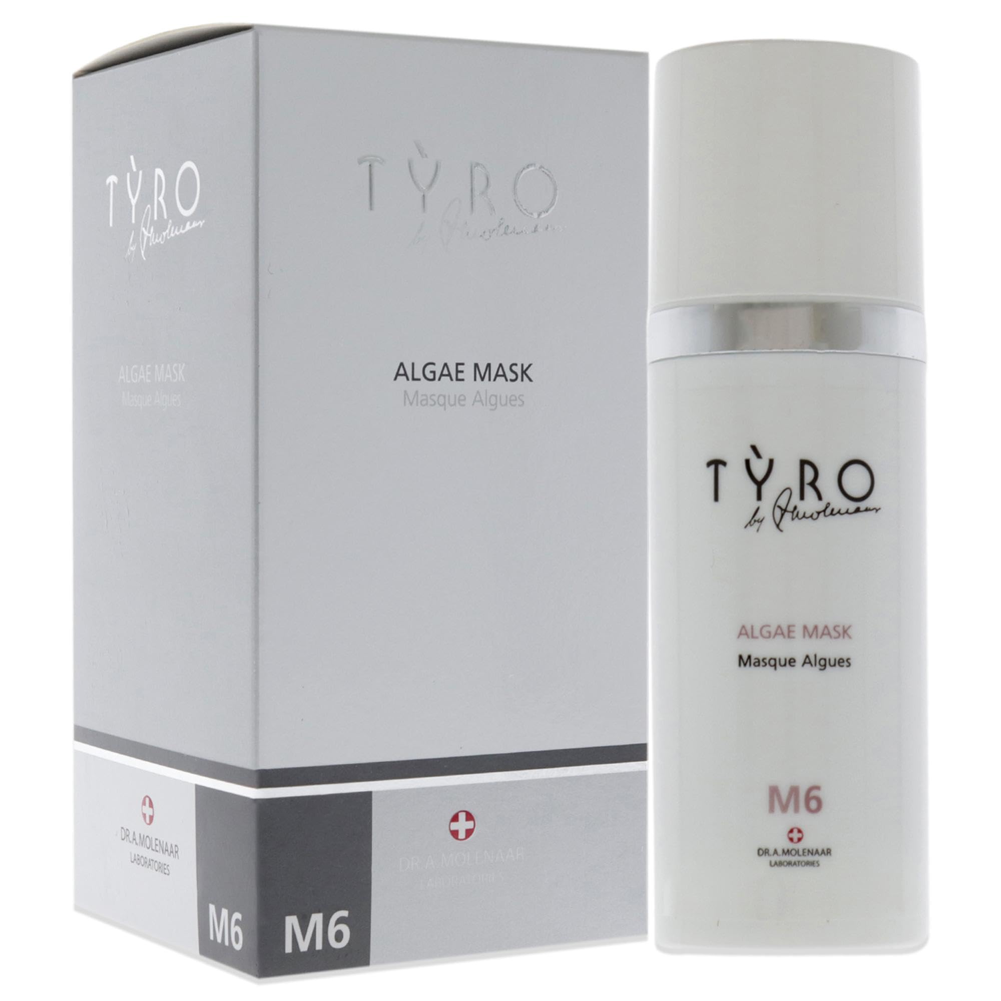 Tyro Algae Face Mask - Hydrating And Restoring Mask For Face, Neck And D  Collet   - Contains Algae Extract - Rich In Antioxidan