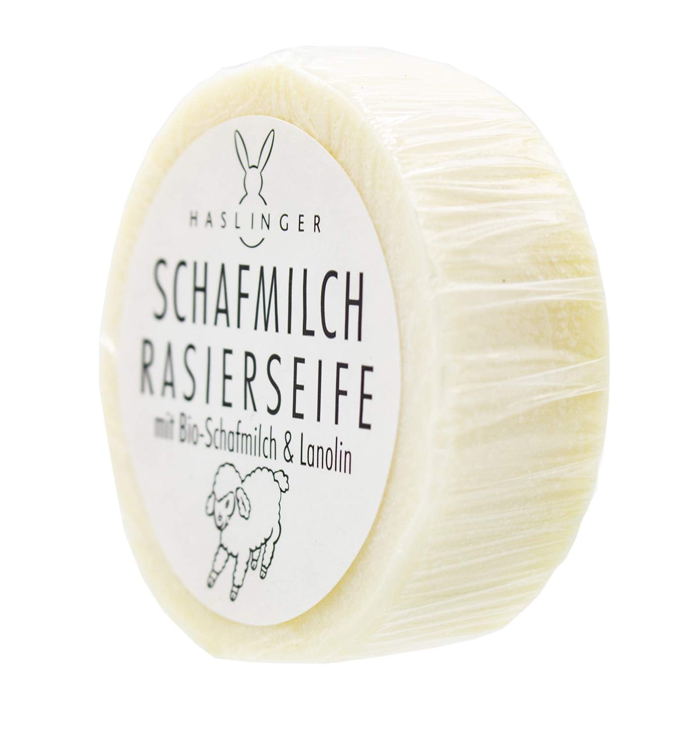 Haslinger Sheep Milk Shaving Soap, 60 Grams