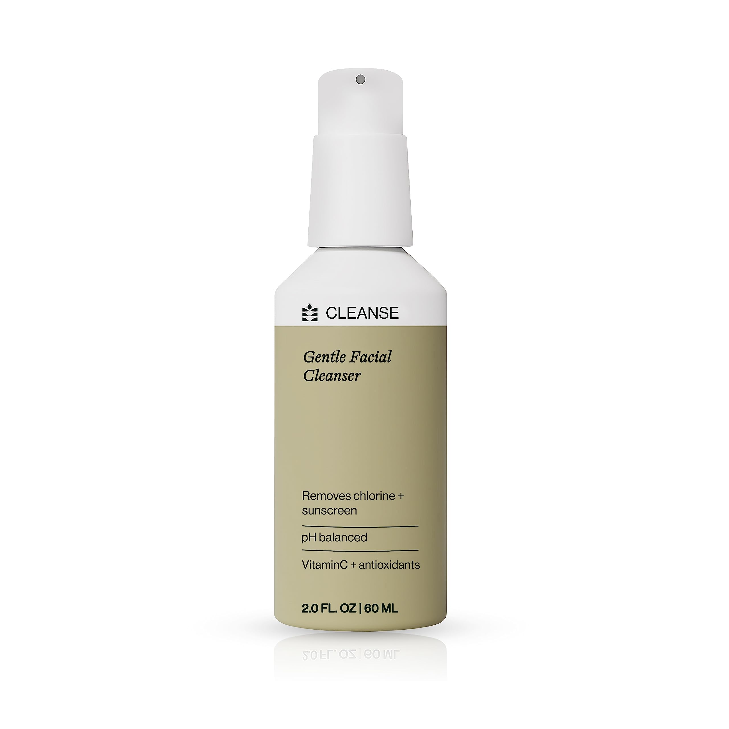 Dermasport Gentle Facial Cleanser For Swimmers And Other Athletes Removes Sunscreen And Chlorine - Moisturizing Face Wash, Fragr