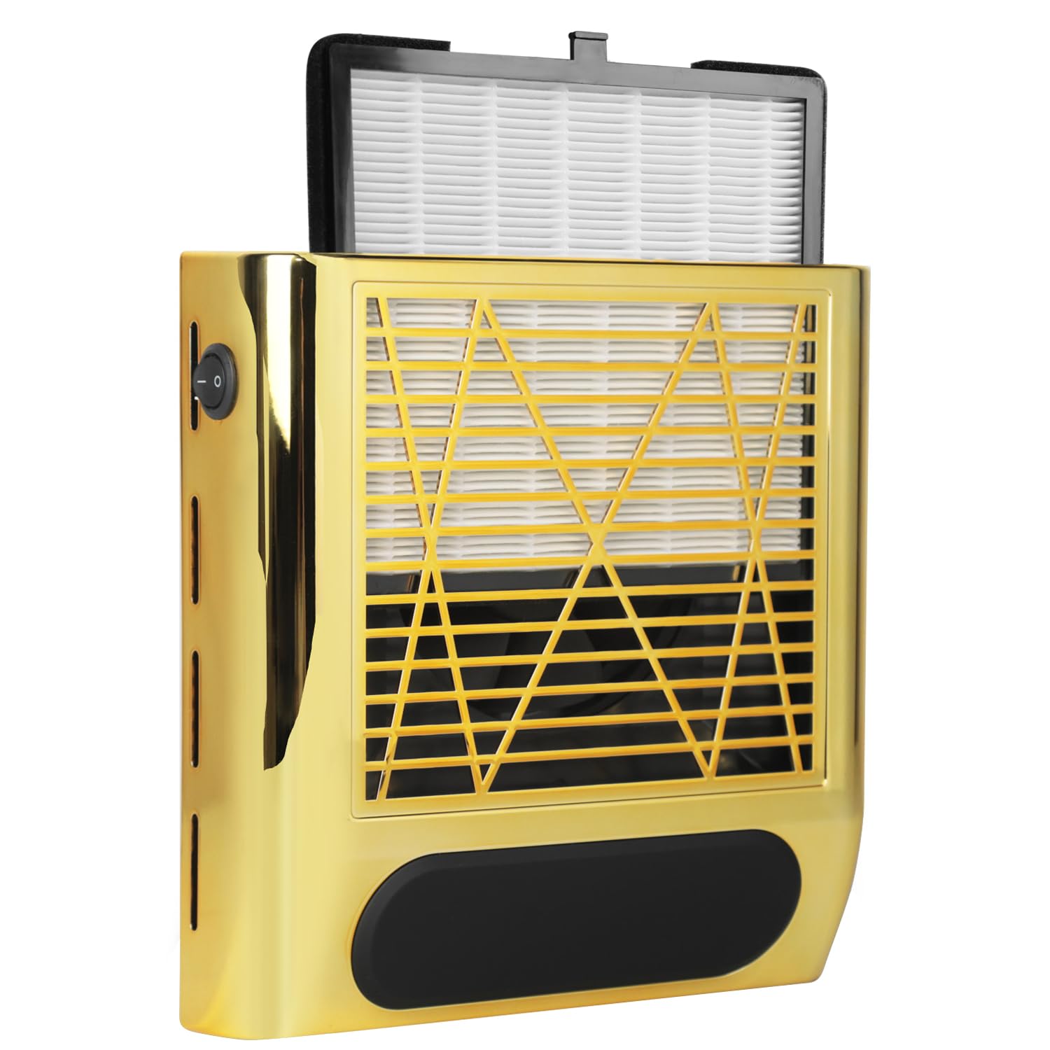 Nail Suction Dust Collector, CoFashion 80w Nail Dust Collector for Acrylic Nails-Professional Nail Dust Extractor, Nail Fan for 