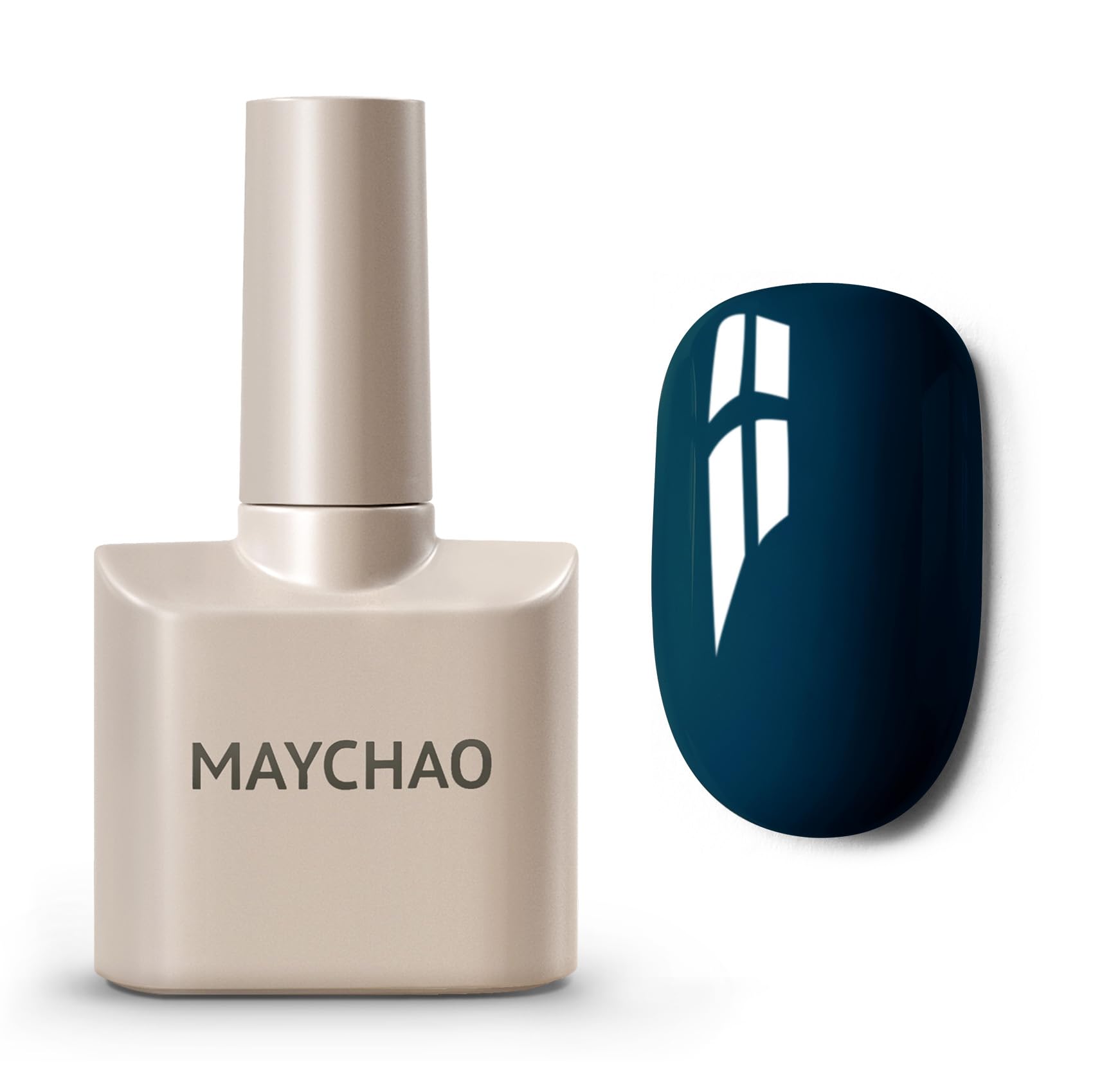MAYCHAO 15ML Gel Nail Polish 1Pc Green Blue Gel Polish Soak Off UV LED Nail Polish Nail Art Starter Manicure Salon DIY at Home, 