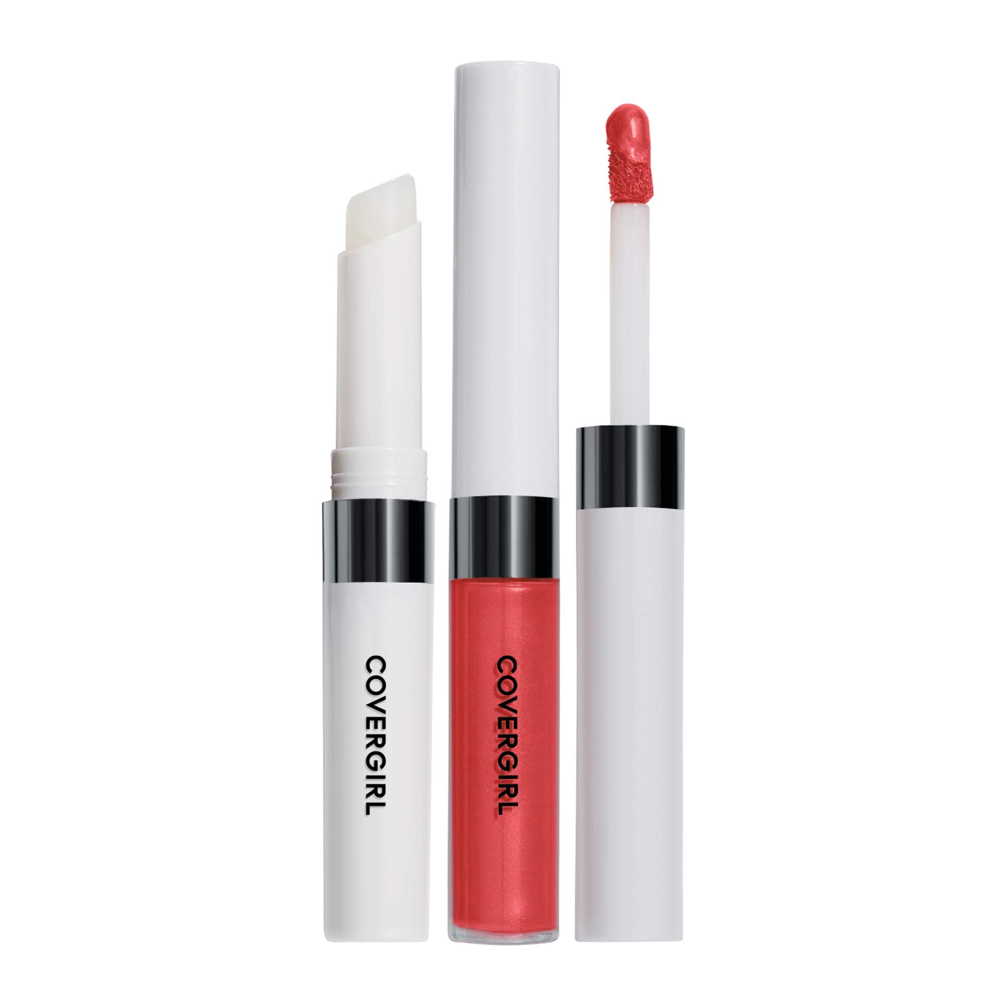 COVERGIRL Outlast AllDay Lip Color With Topcoat, Red Hot