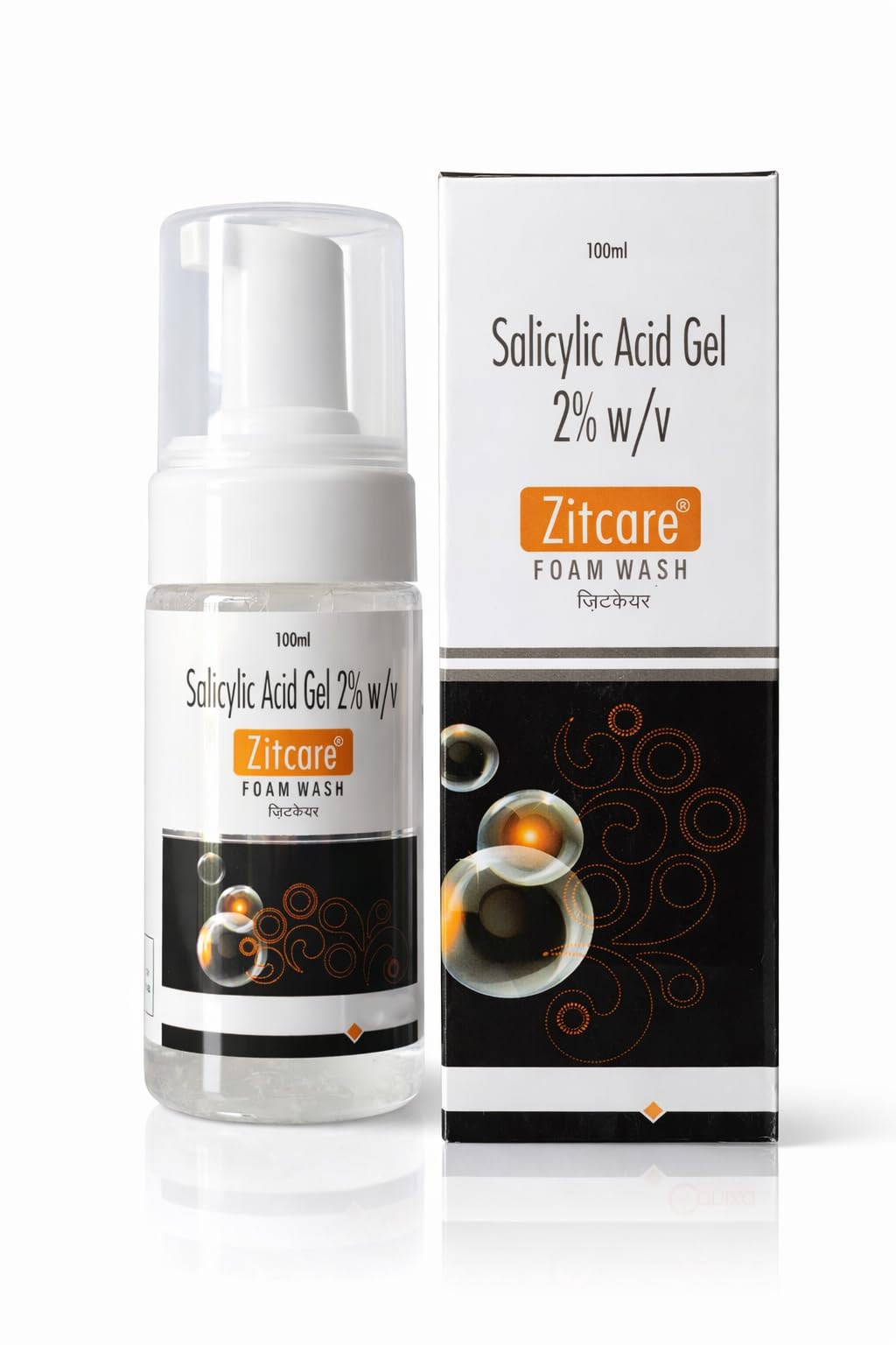 ZitCare Salicylic Acid 2% Foam Face Wash  Acne Control Cleanser | Deep Pore Cleansing | Oil Control & Blackhead Removal