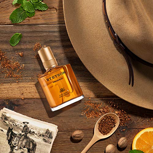 Stetson Original Aftershave by Scent Beauty - After Shave Splash for Men - Earthy and Woody Aroma with Fragrance Notes of Citrus