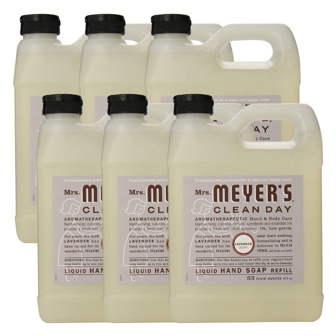 Mrs. Meyer'S Clean Day Organic Lavender Scent Hand Soap Refill 33 Oz.