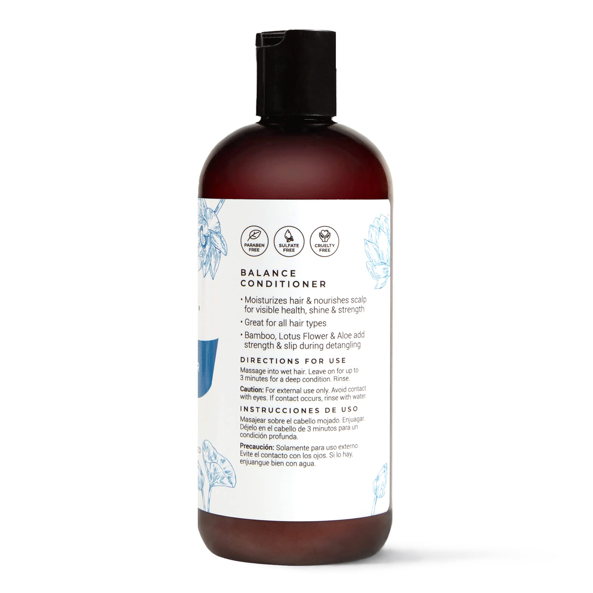 cibu Balance Conditioner 30063 Nutrient-Rich Formula Moisturizes, Strengthens & Repairs Dry Hair | Sulfate-Free For All Hair Typ