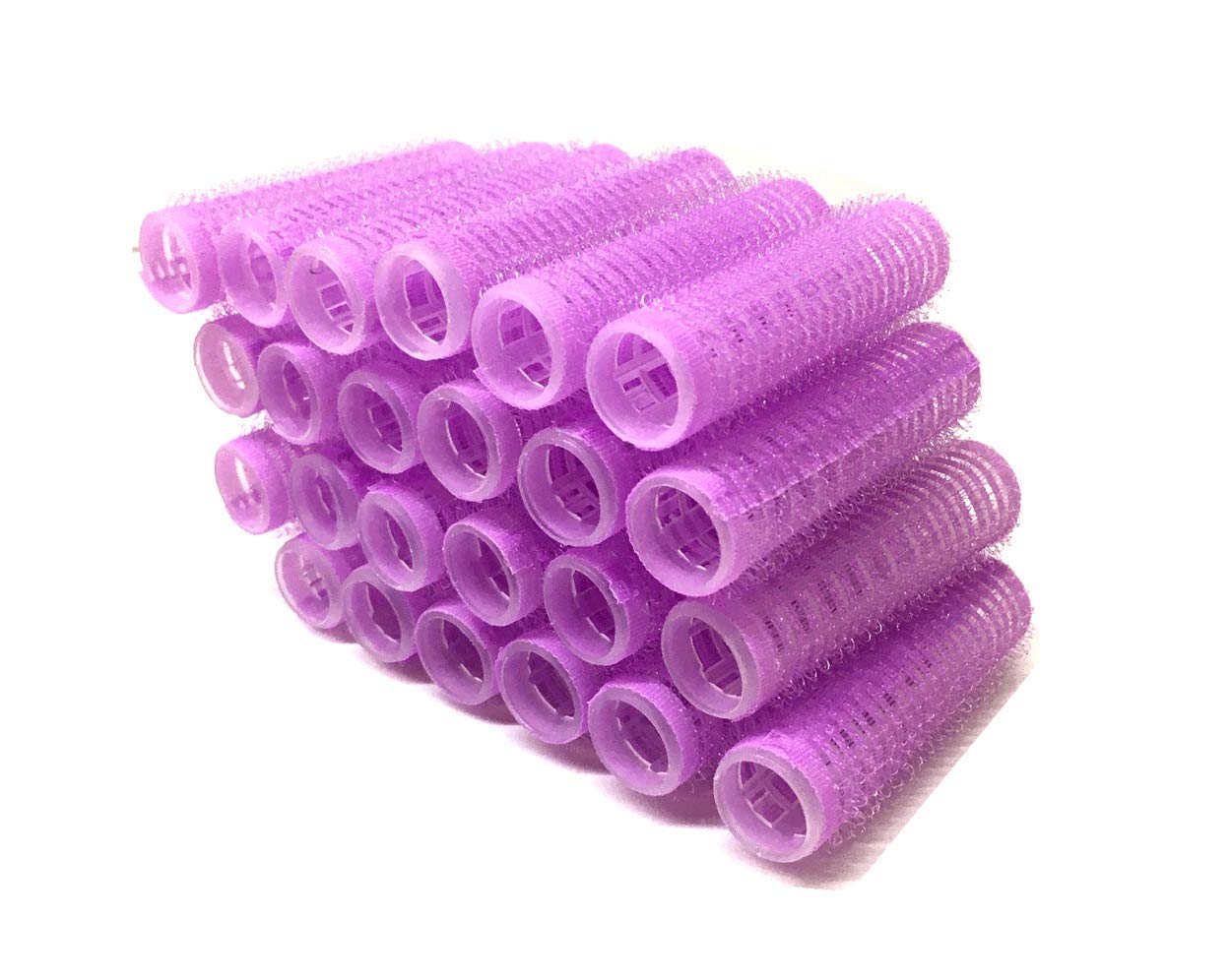 Pack Of 24 Self Grip Mini Small Hair Curlers Vented Rollers Pro Salon Hairdressing