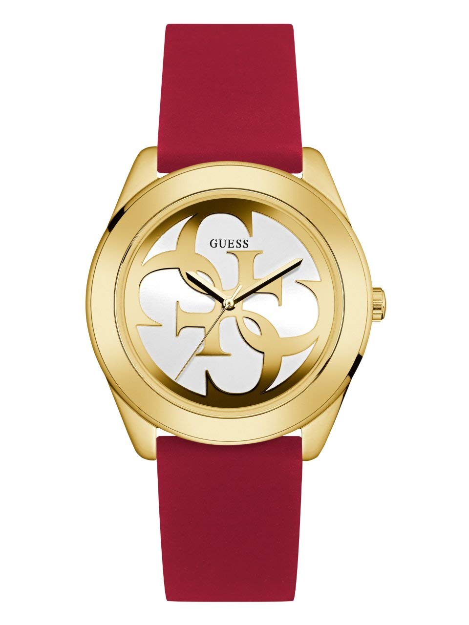 Guess Trend Women 40 Mm White Dial Analog Watch U0911L11