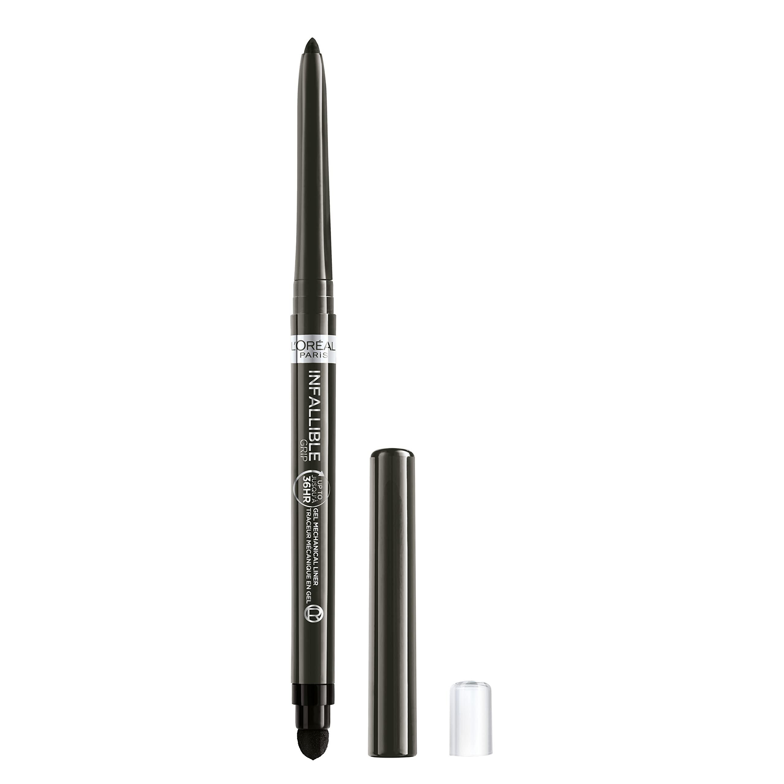 LOreal Paris Infallible Grip Mechanical Gel Eyeliner Pencil, Smudge-Resistant, Waterproof Eye Makeup with Up to 36HR Wear, Taup