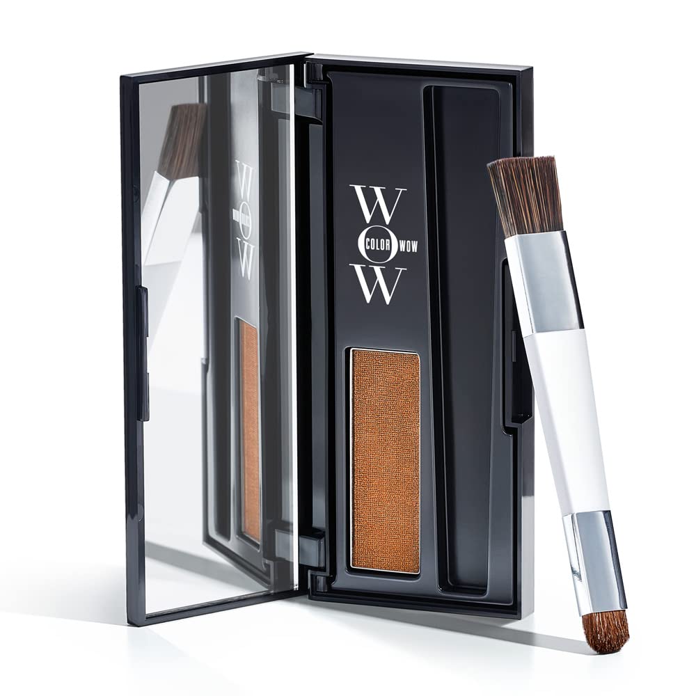 Color Wow Root Cover Up, Red - Instantly Cover Greys + Touch Up Highlights, Create Thicker Looking Hairlines, Water Resistant, S