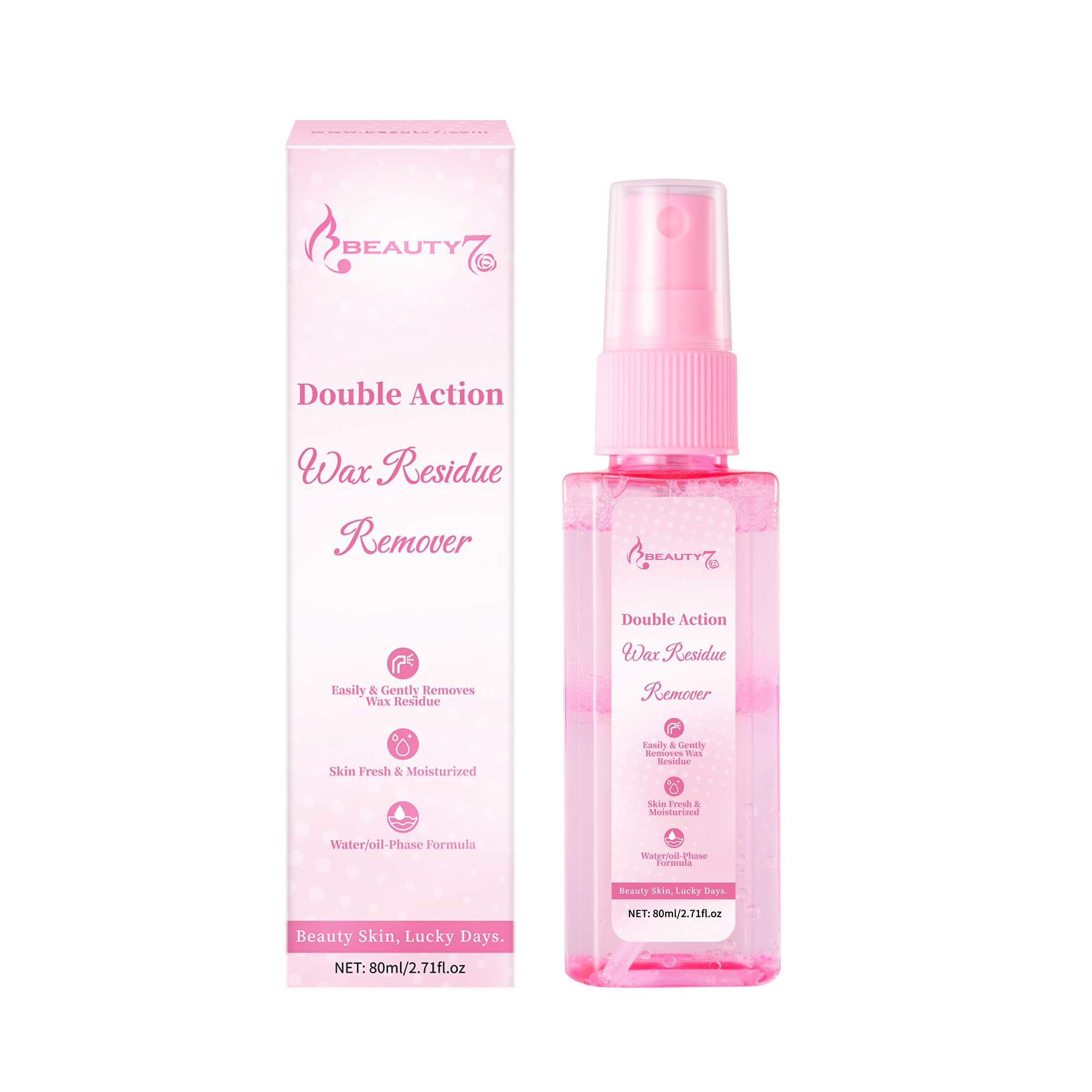 Beauty7 Post Wax Residue Remover, Post Wax Oil, After Waxing Spray, Easy& Gently Hair Remover Waxing, After Waxing Care Product 