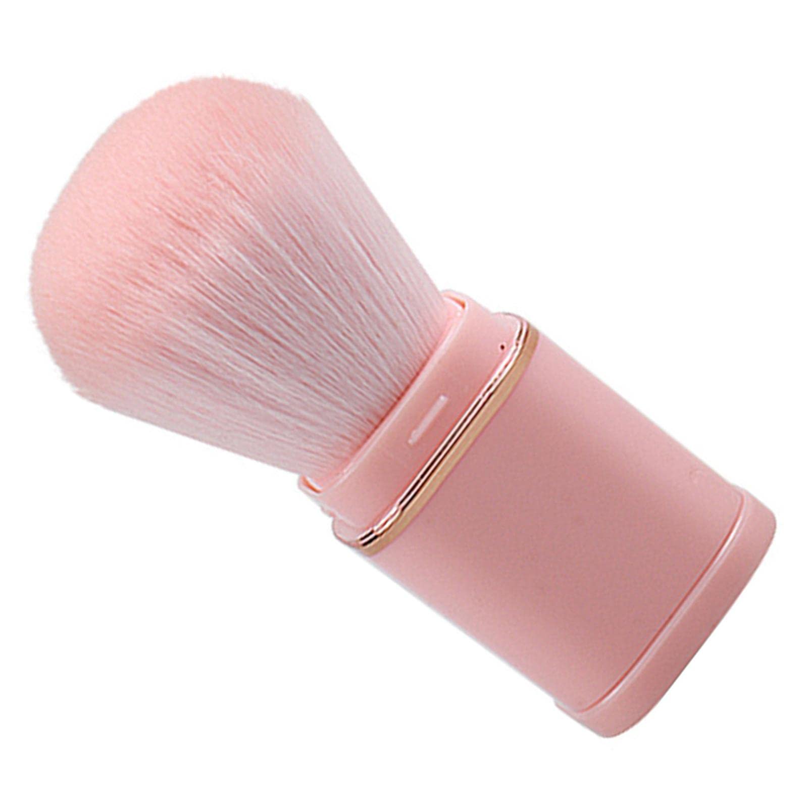 Ecomistiq Portable Retractable Makeup Brush With Cover For Blush Loose Powder Pink| Brushes| Tools & Accessories | |Health Beaut