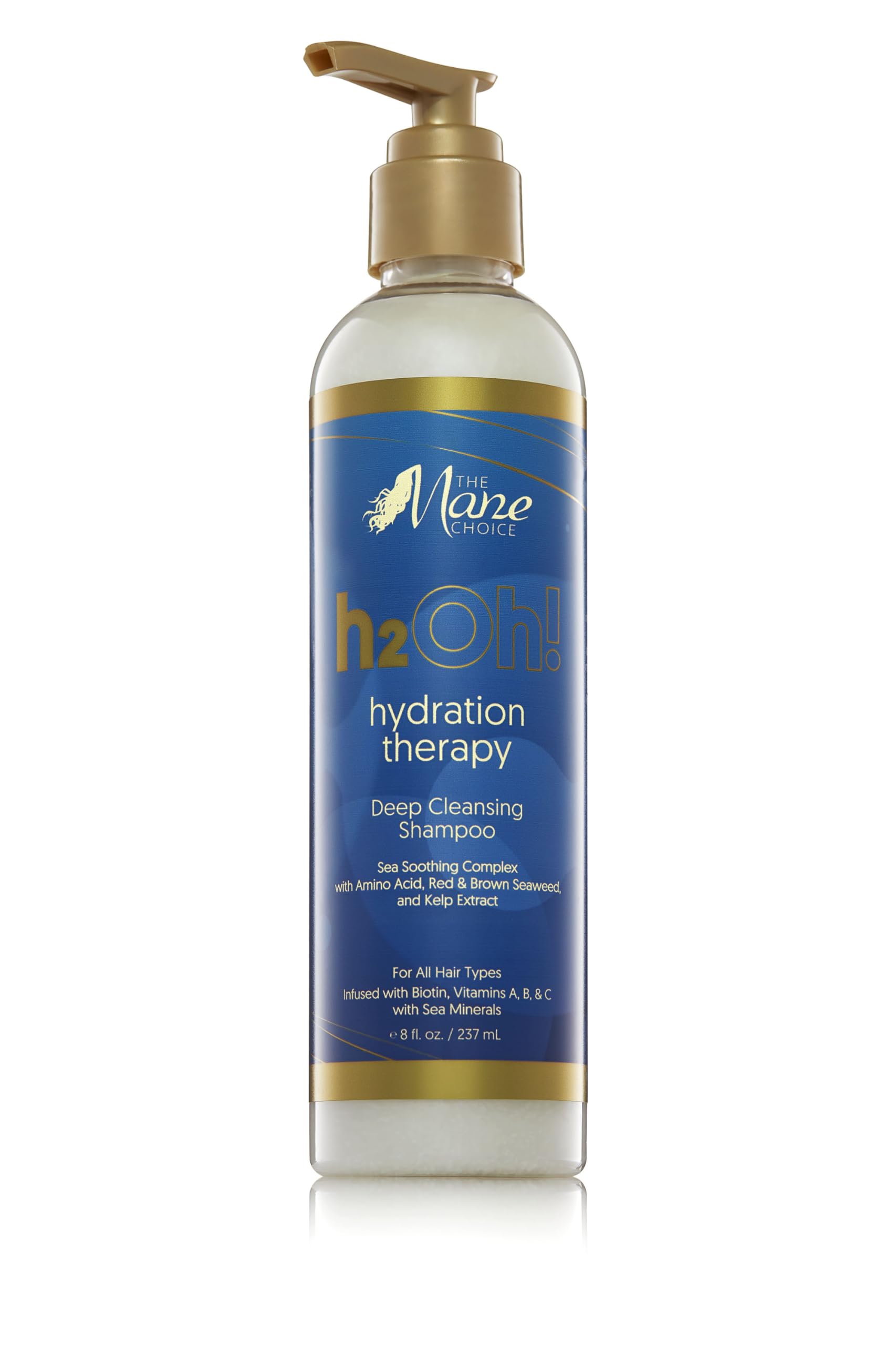 The Mane Choice H2Oh! Hydration Therapy Deep Cleansing Shampoo 8 Oz