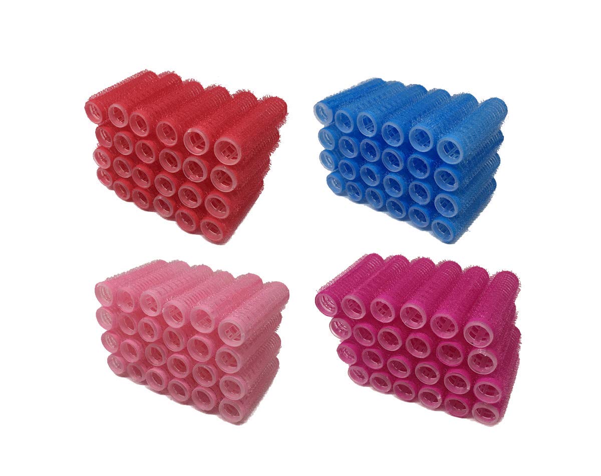 24 Piece Self Grip Mini Small Hair Vented Rollers Pro Salon Hairdressing Curlers