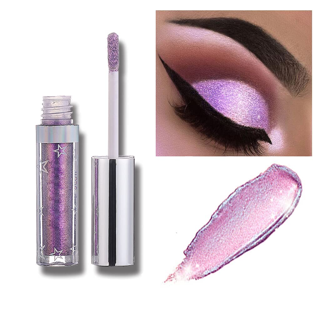 Hotiary Shining Shimmer Glitter Liquid Eyeshadow Metallic Pigments Makeup Metals Gloss For Eyes Eyeliners Sparkling Eye Shadow S