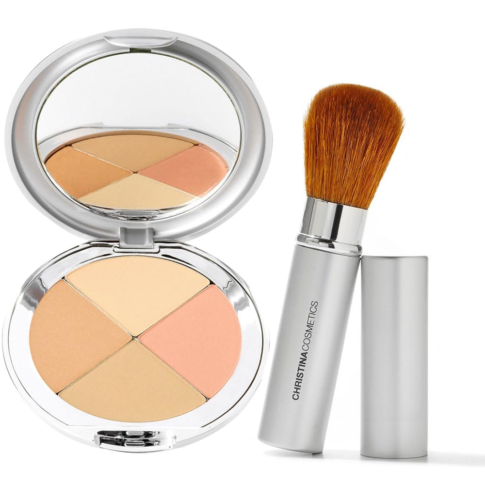 Christina Cosmetics Perfect Pigment 1 Compact and Retractable Brush Duo!