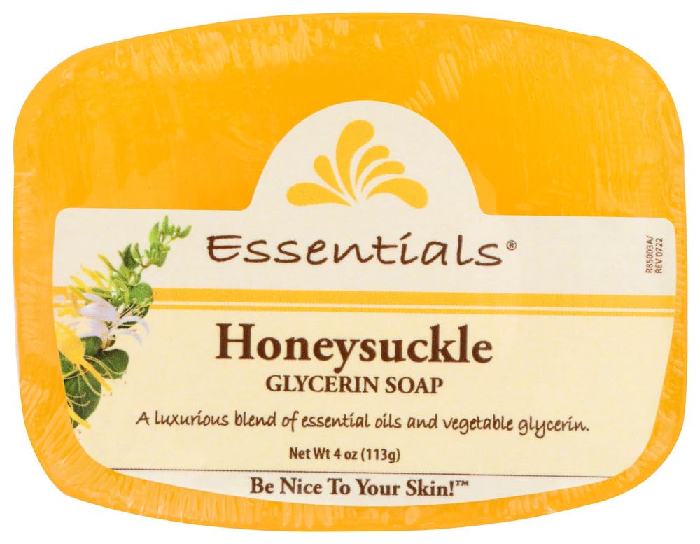 Clearly Natural Soap Bar Glyc Honeysckle
