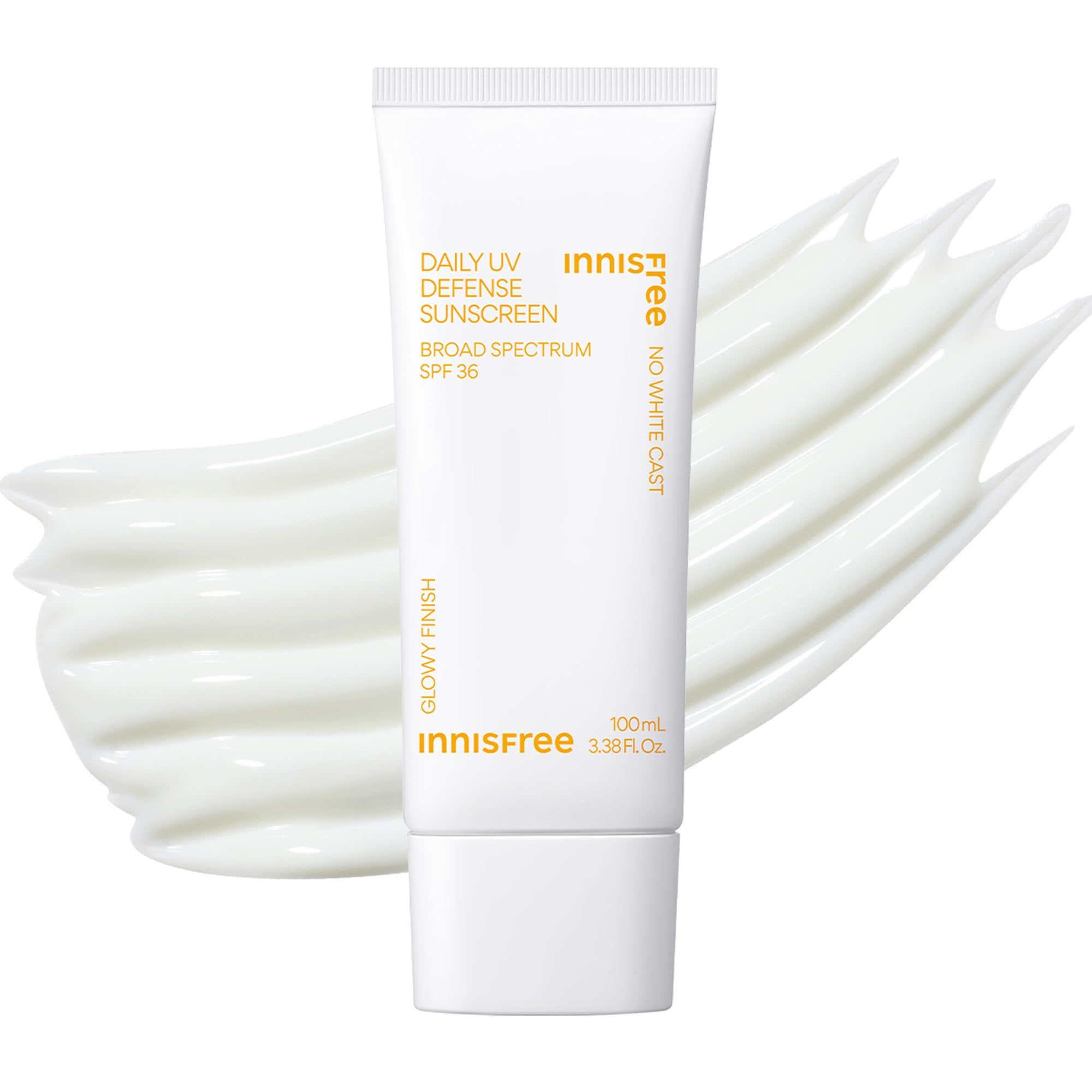 Innisfree Daily Uv Defense Sunscreen Broad Spectrum Spf 36 Jumbo, Invisible Korean Sunscreen With No White Cast (Packaging May V