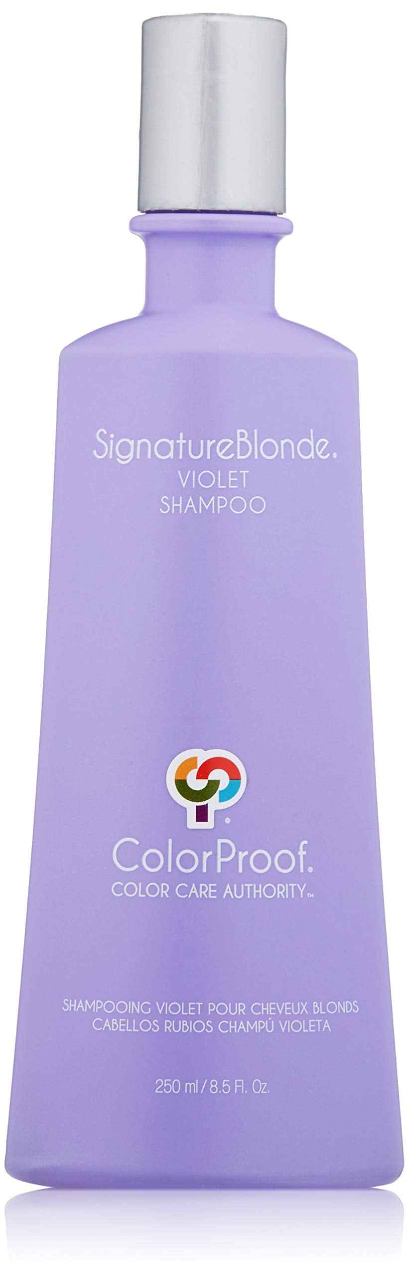 ColorProof SignatureBlonde Violet Shampoo 8.5 Fl Oz - Purple Shampoo for Blonde, Cuts Brass, Color-Safe, Vegan, Sulfate-Free, Sa