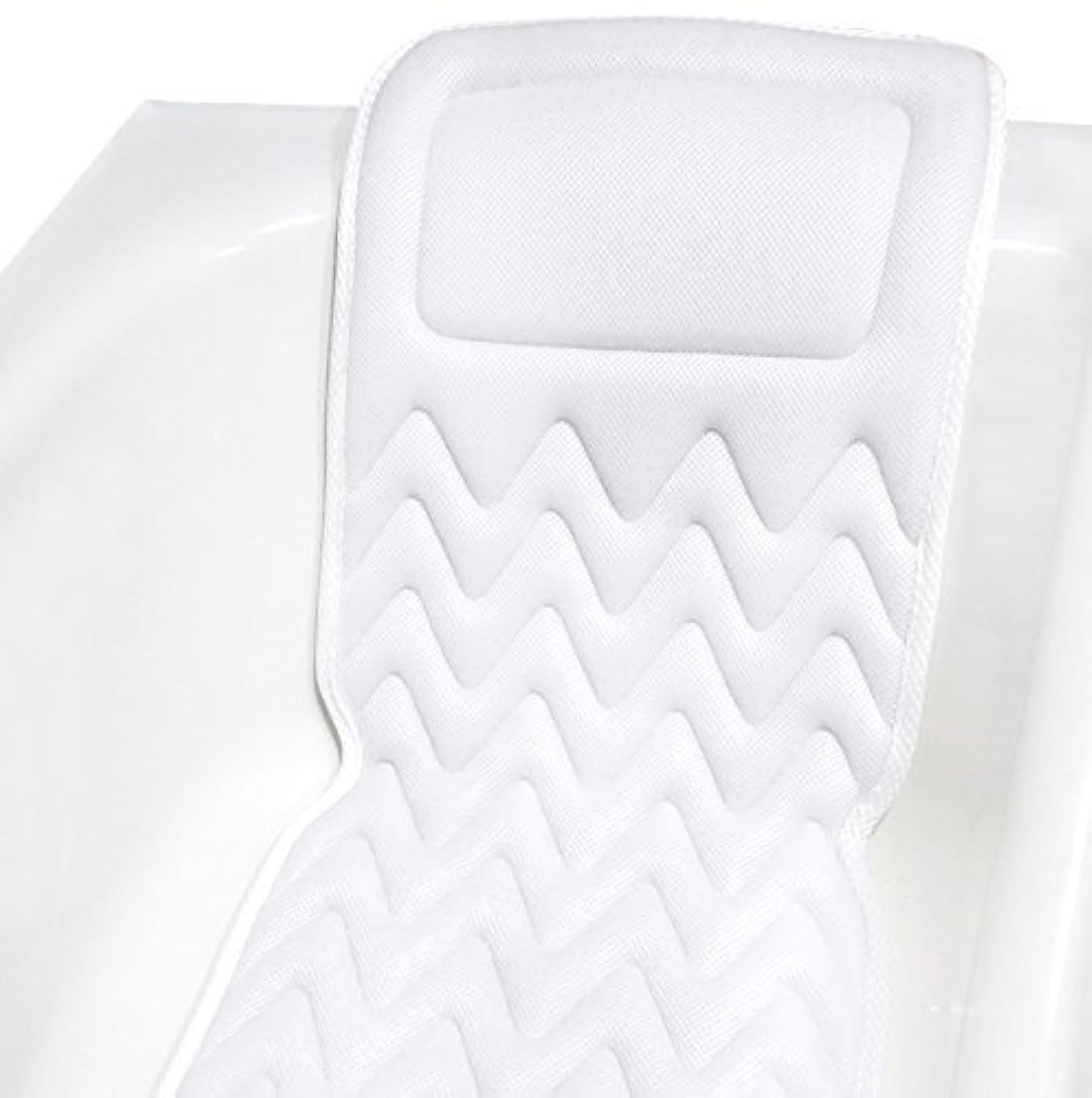 Bath Haven Bath Pillow For Bathtub - Full Body Mat & Cushion Headrest For Women And Men, Luxury Pillows For Neck And Back In Sho
