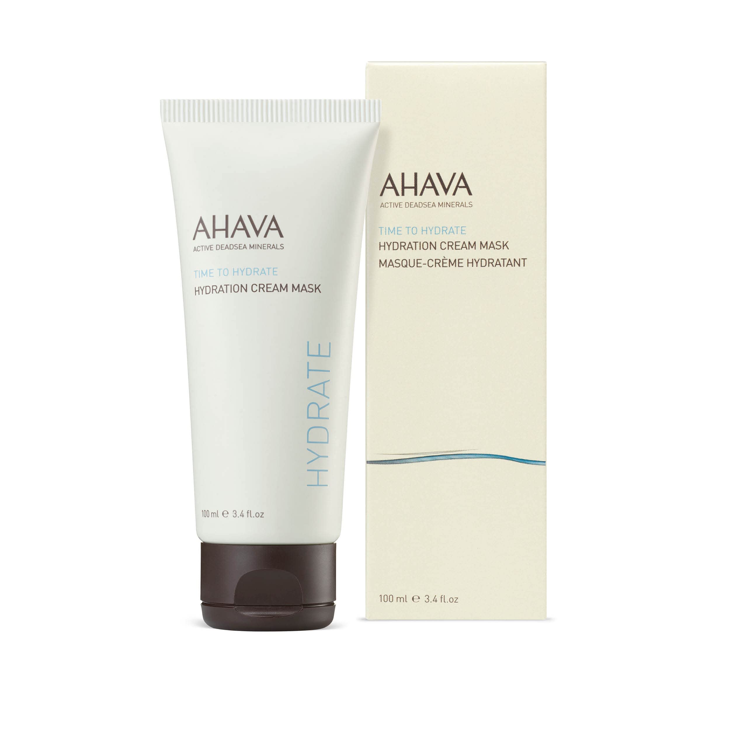 Ahava Hydration Cream Mask - Replenishes, Fights Dehydration, Calms & Enhances Smoothness, Enriched By Exclusive Dead Sea Osmote
