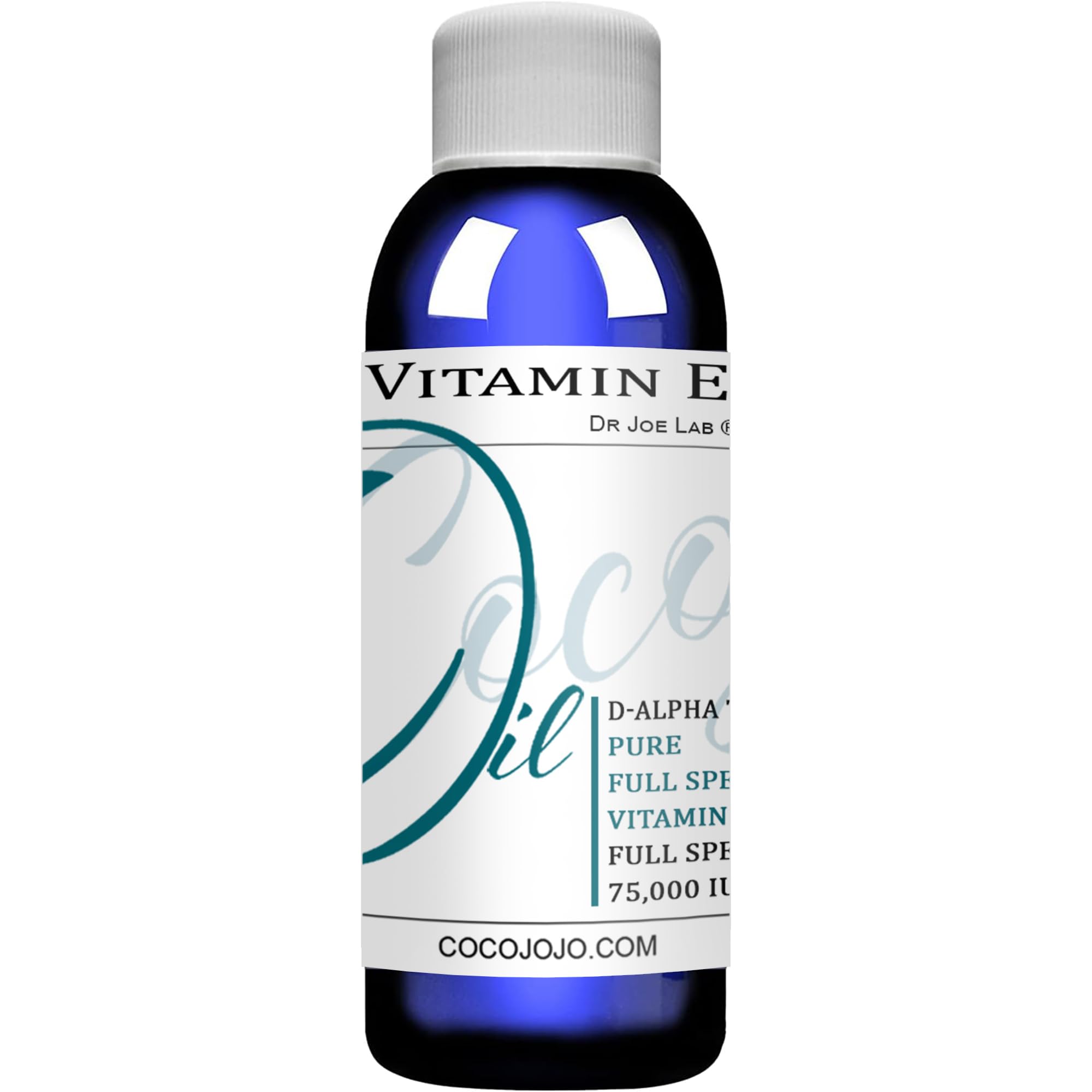 cocojojo Vitamin E Oil for Skin, Organic Vitamin E Oil for Hair, Face, Liquid Vitamin E, Vitamin E Body Oil, 100% Pure Natural C
