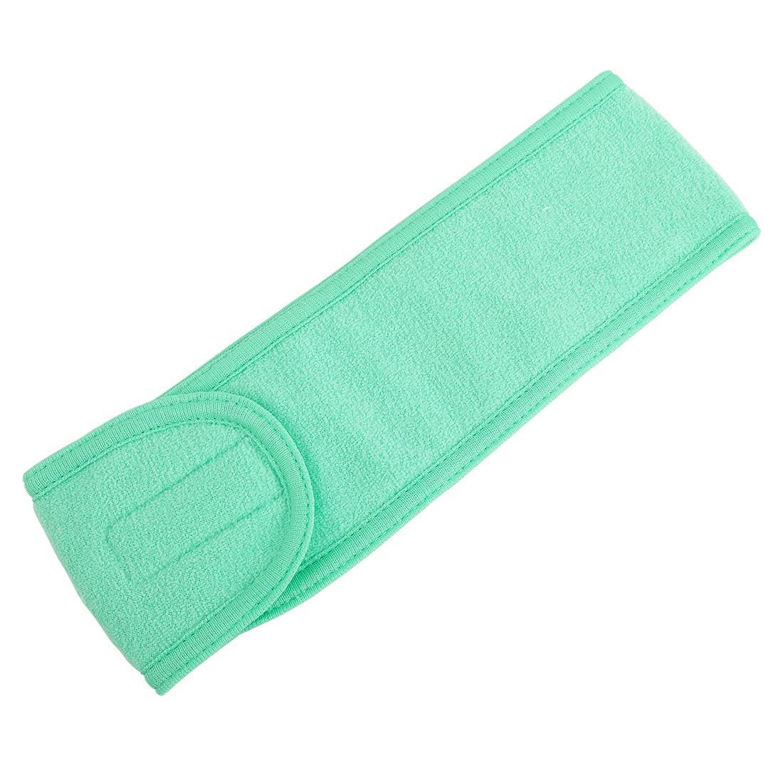 Digital Shoppy Adjustable Wide Hairband Yoga Spa Bath Shower Makeup Wash Face Cosmetic Headband For Women (Light Green)