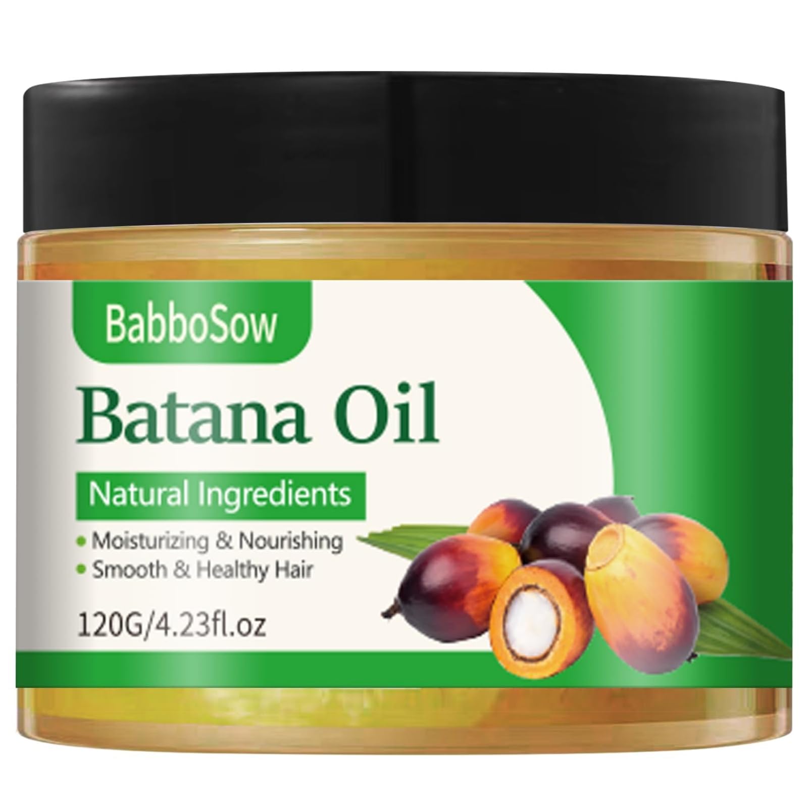 Natural Batana Oil for Hair Treatment,100% Natural Raw Batana Oil,Repair Dry and Damaged Hair, Prevent Hair Loss, Promote Hair G