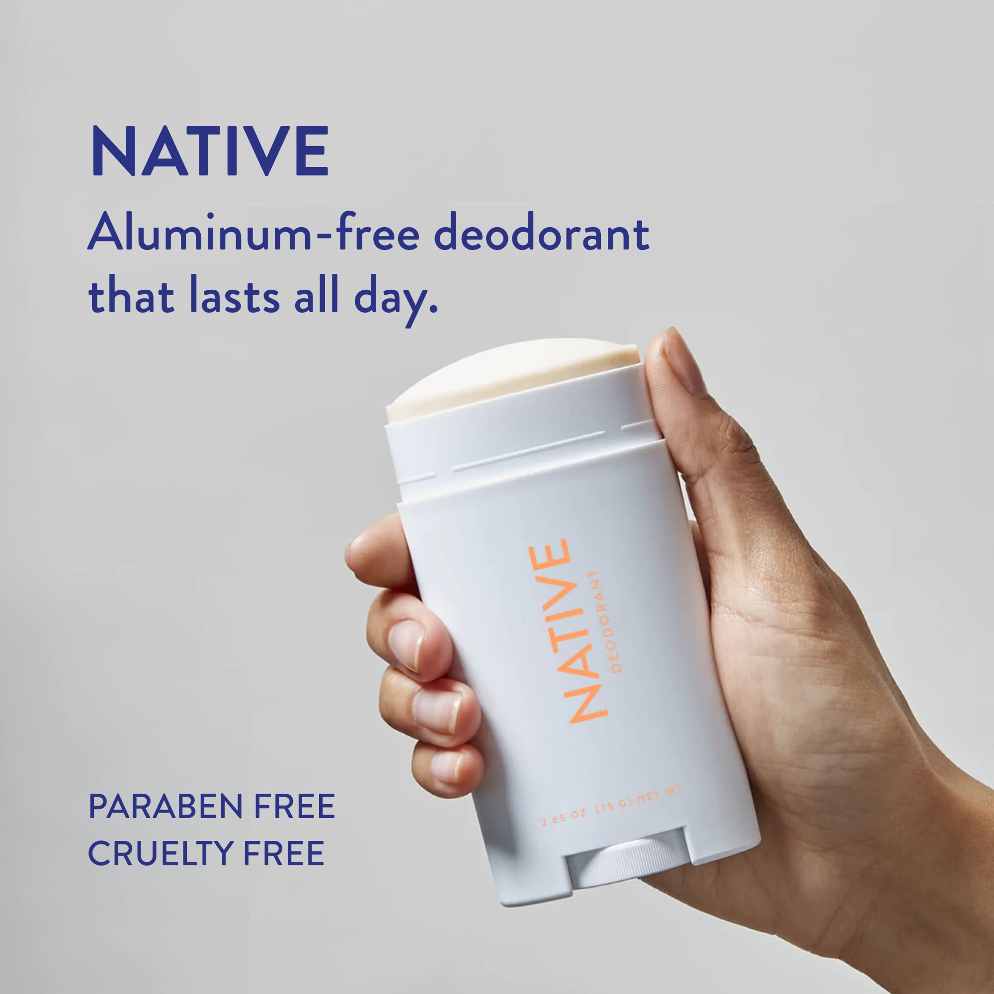 Native Deodorant | Natural Deodorant Seasonal Scents for Women and Men, Aluminum Free with Baking Soda, Probiotics, Coconut Oil