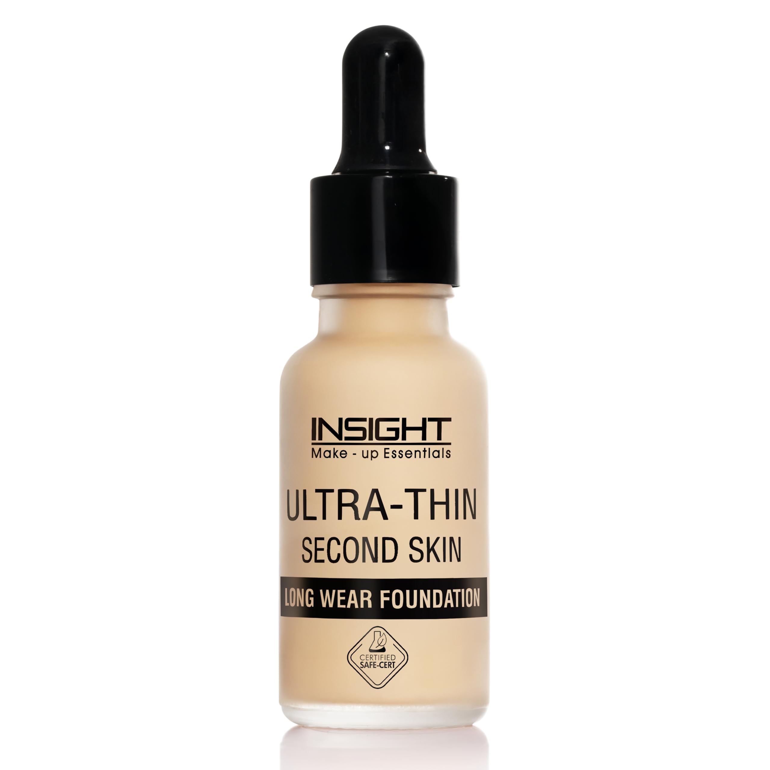 Insight UltraThin Second Skin Foundation 20Ml | Long Wear Liquid Matte, Waterproof, Full Coverage, OilFree, Spf 15, Lightweigh