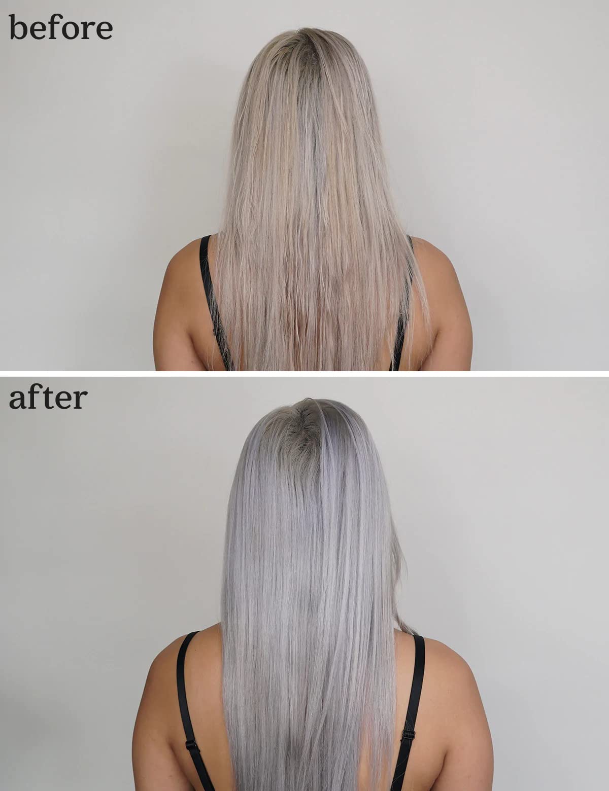 Pallure Blonde Toning Shampoo, Reduces Brassiness And Yellow Tones - For Blonde, Platinum, Bleached, Silver Hair, Vegan and Crue